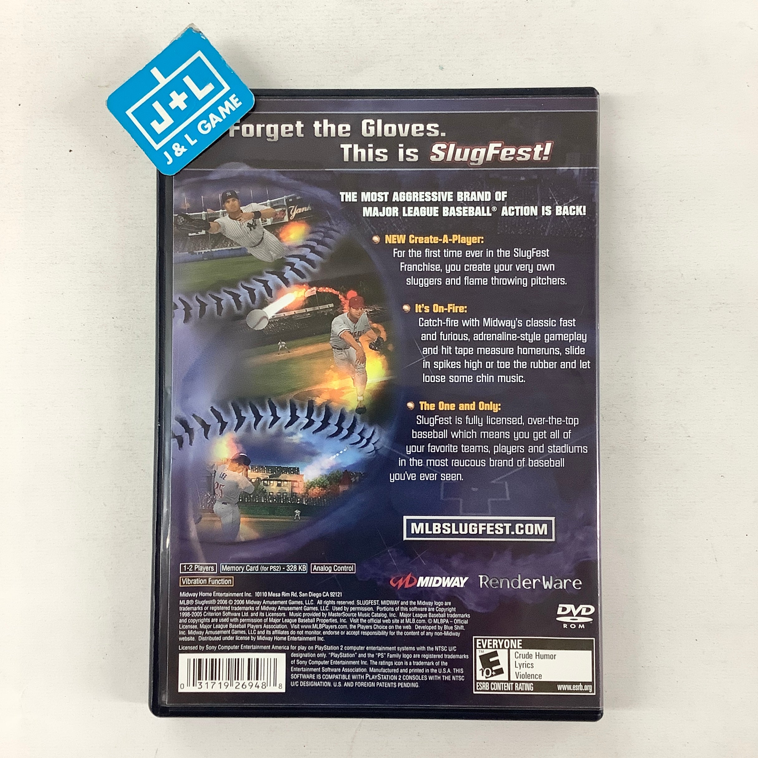 MLB SlugFest 2006 - (PS2) PlayStation 2 [Pre-Owned] Video Games Midway