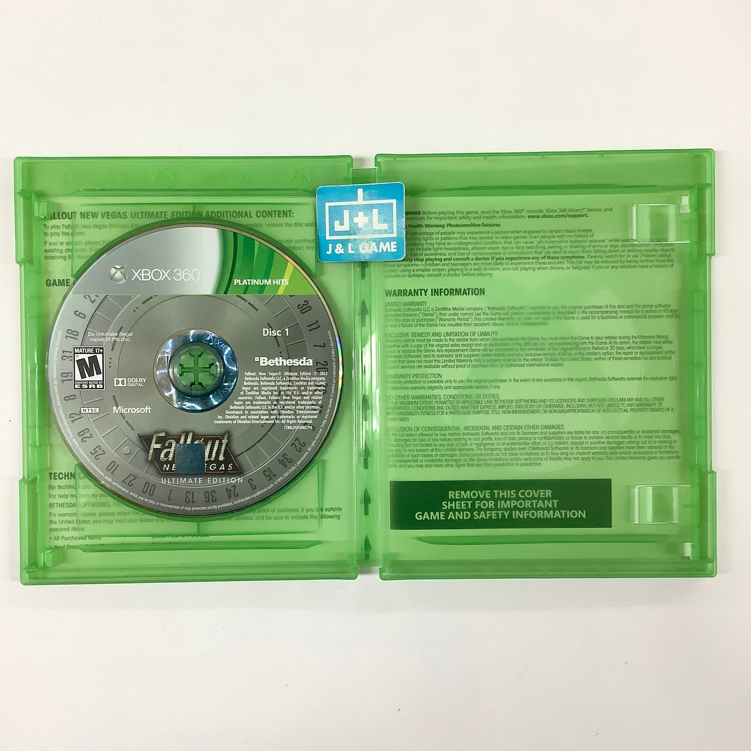 Fallout: New Vegas Ultimate Edition - (XB1) Xbox One & Xbox 360