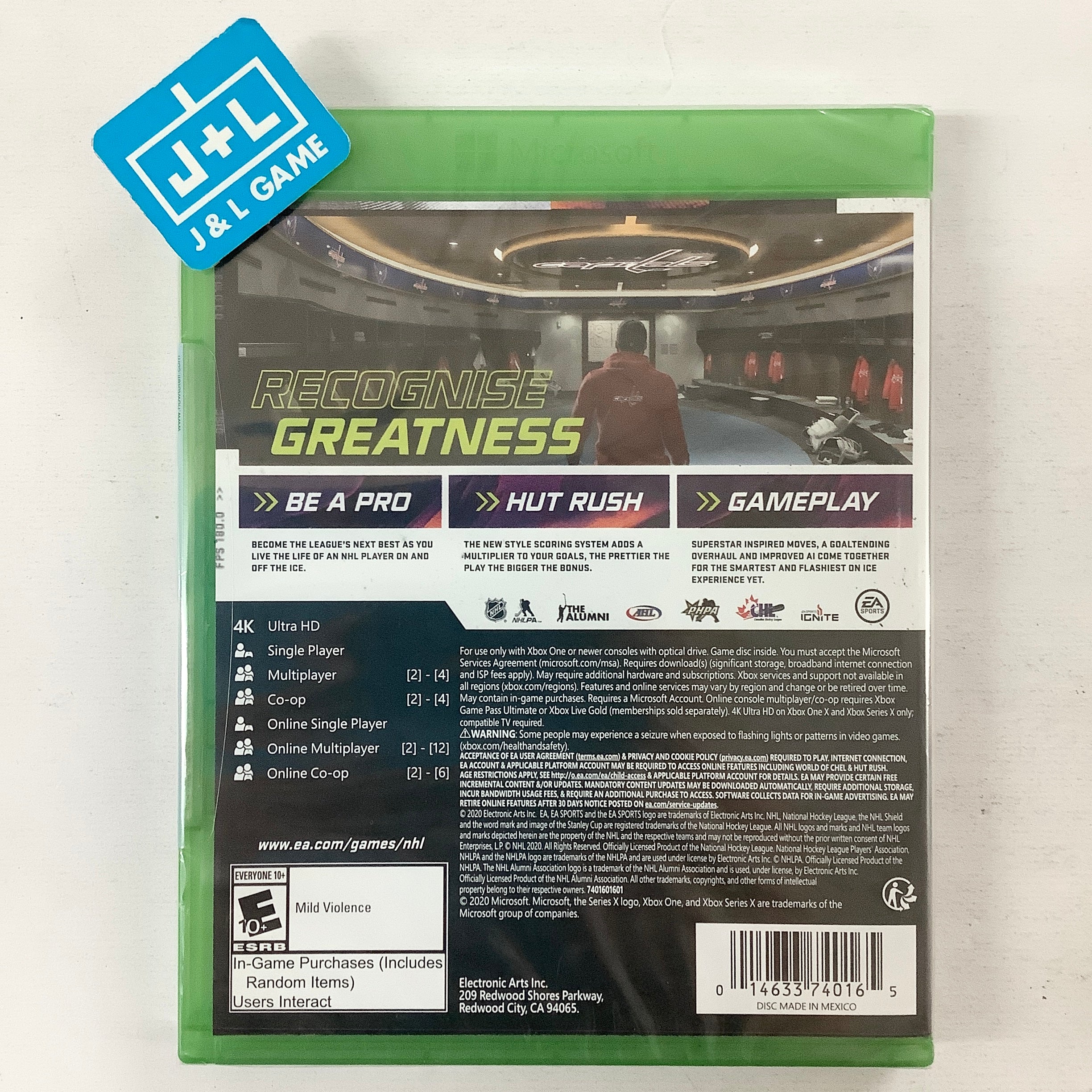 NHL 21 - (XSX) Xbox Series X Video Games Electronic Arts   