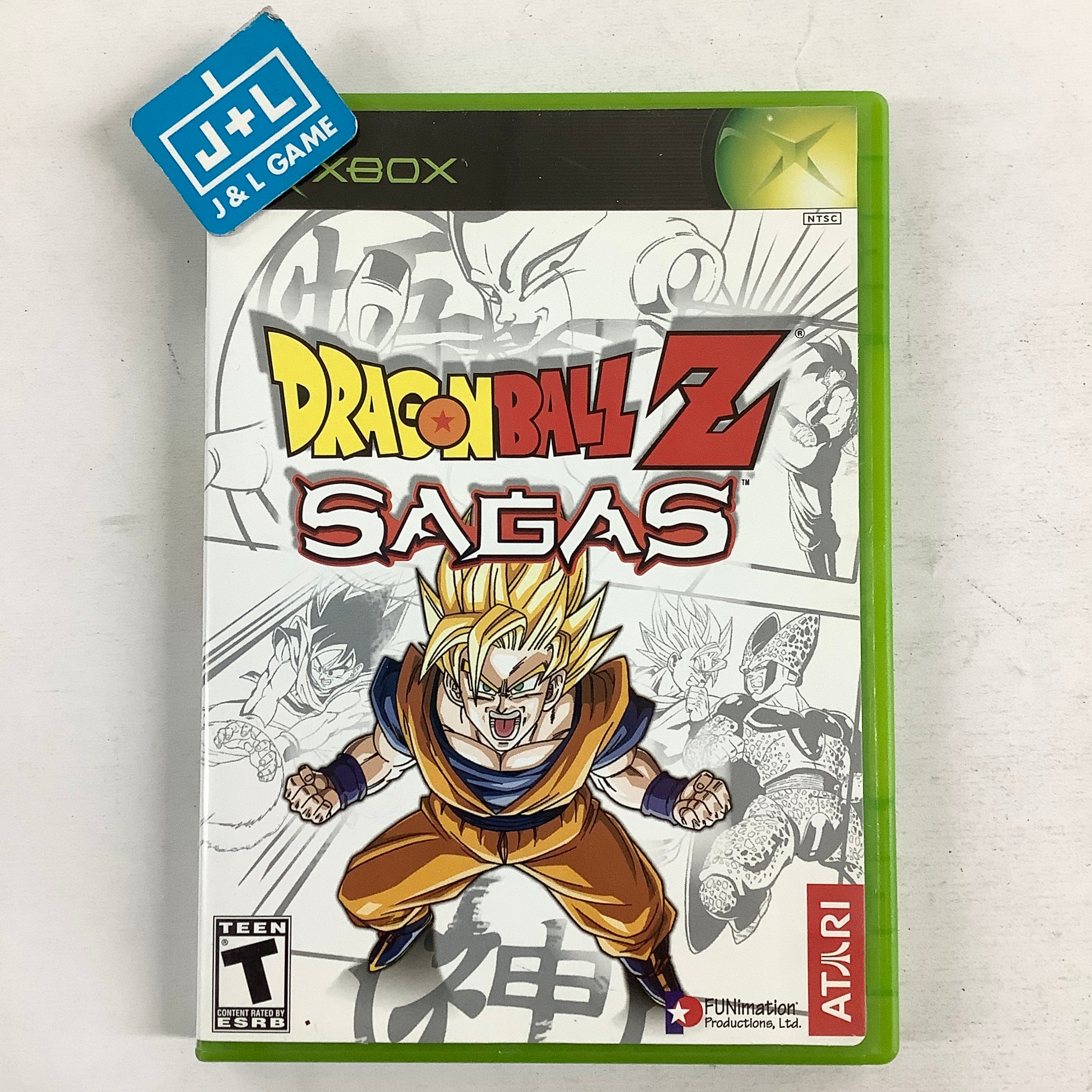 Dragon Ball Z: Sagas - (XB) Xbox [Pre-Owned] Video Games Atari SA