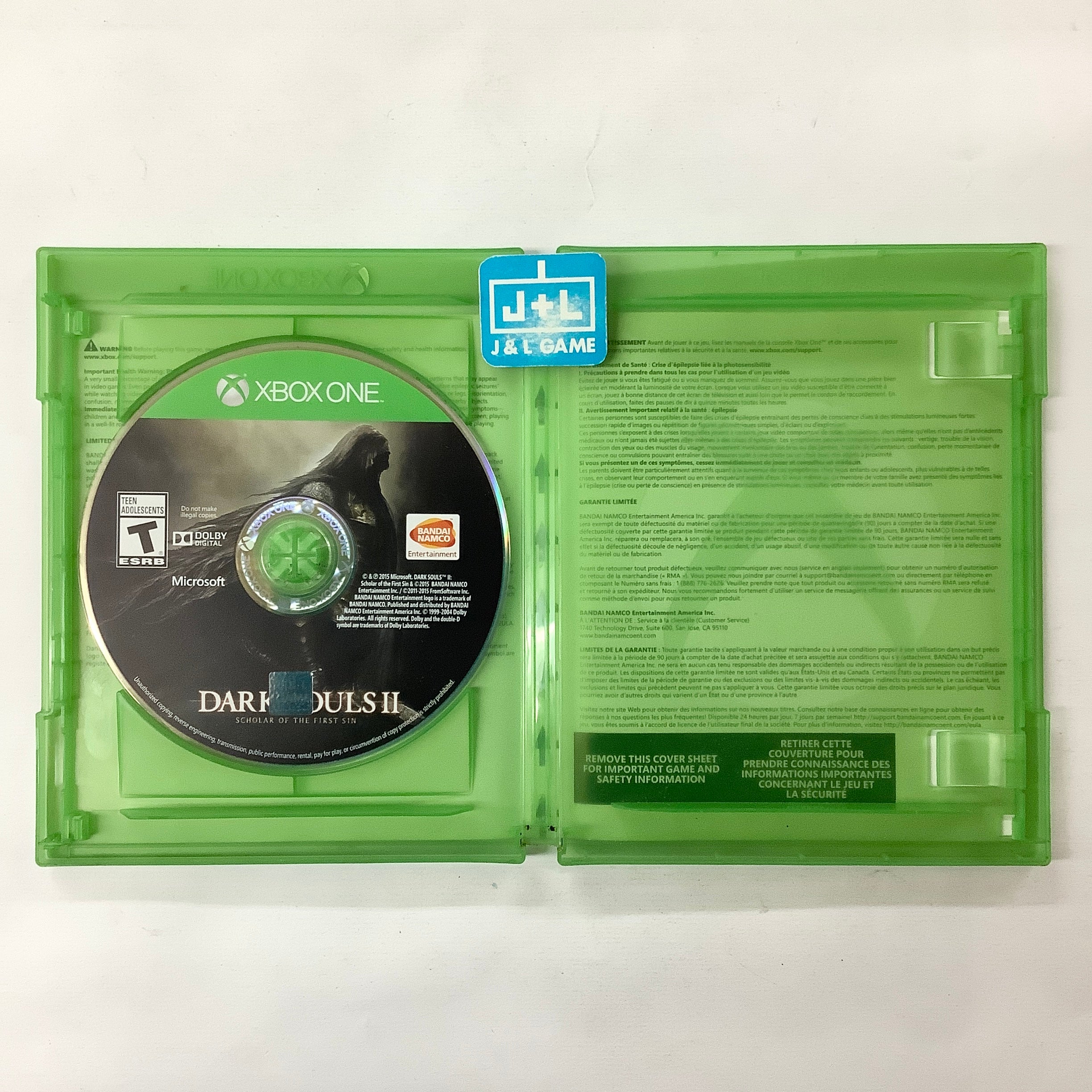 Dark Souls II: Scholar of the First Sin - (XB1) Xbox One [Pre-Owned] Video Games Bandai Namco Games   