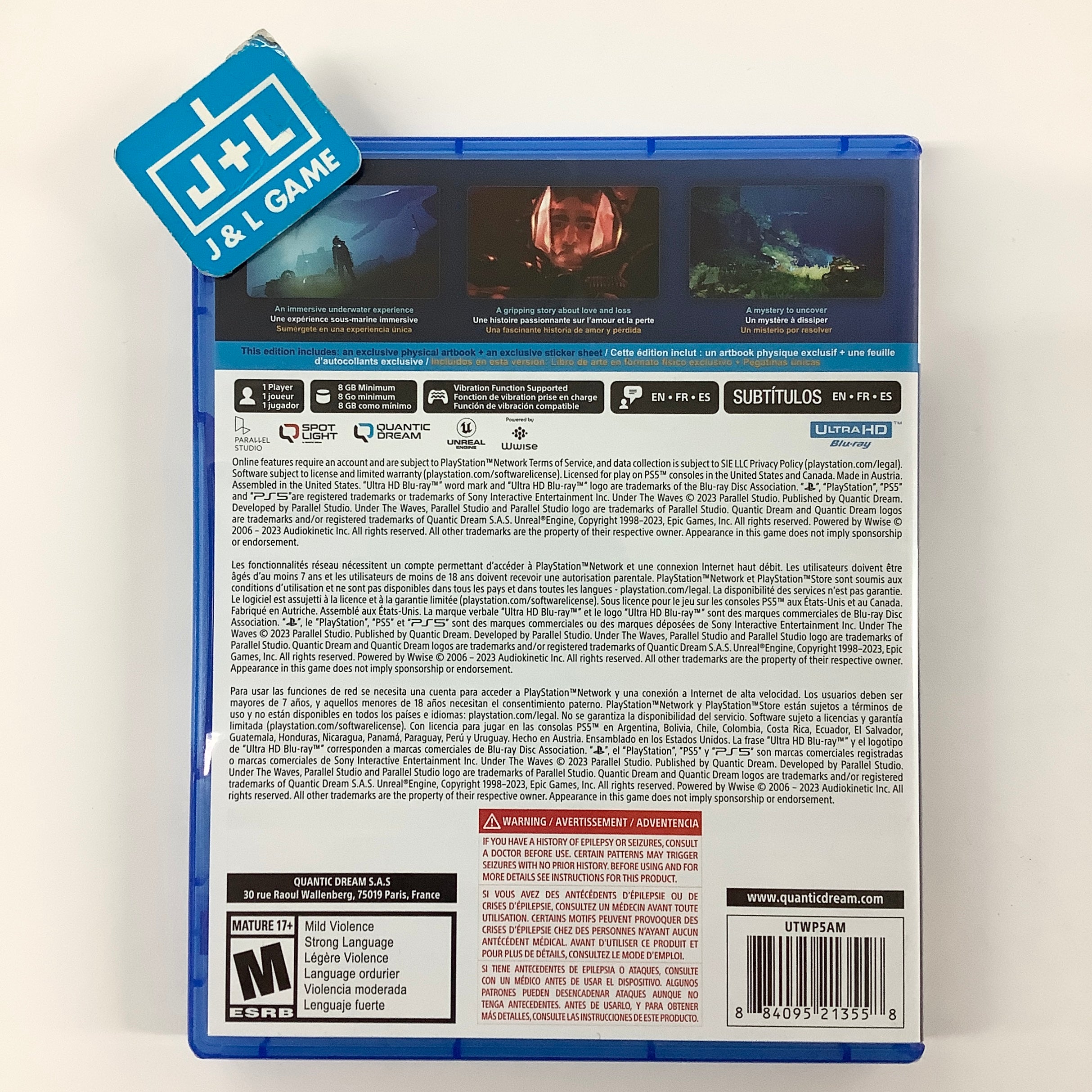Under the Waves - (PS5) PlayStation 5 [Pre-Owned] Video Games Solutions 2 Go