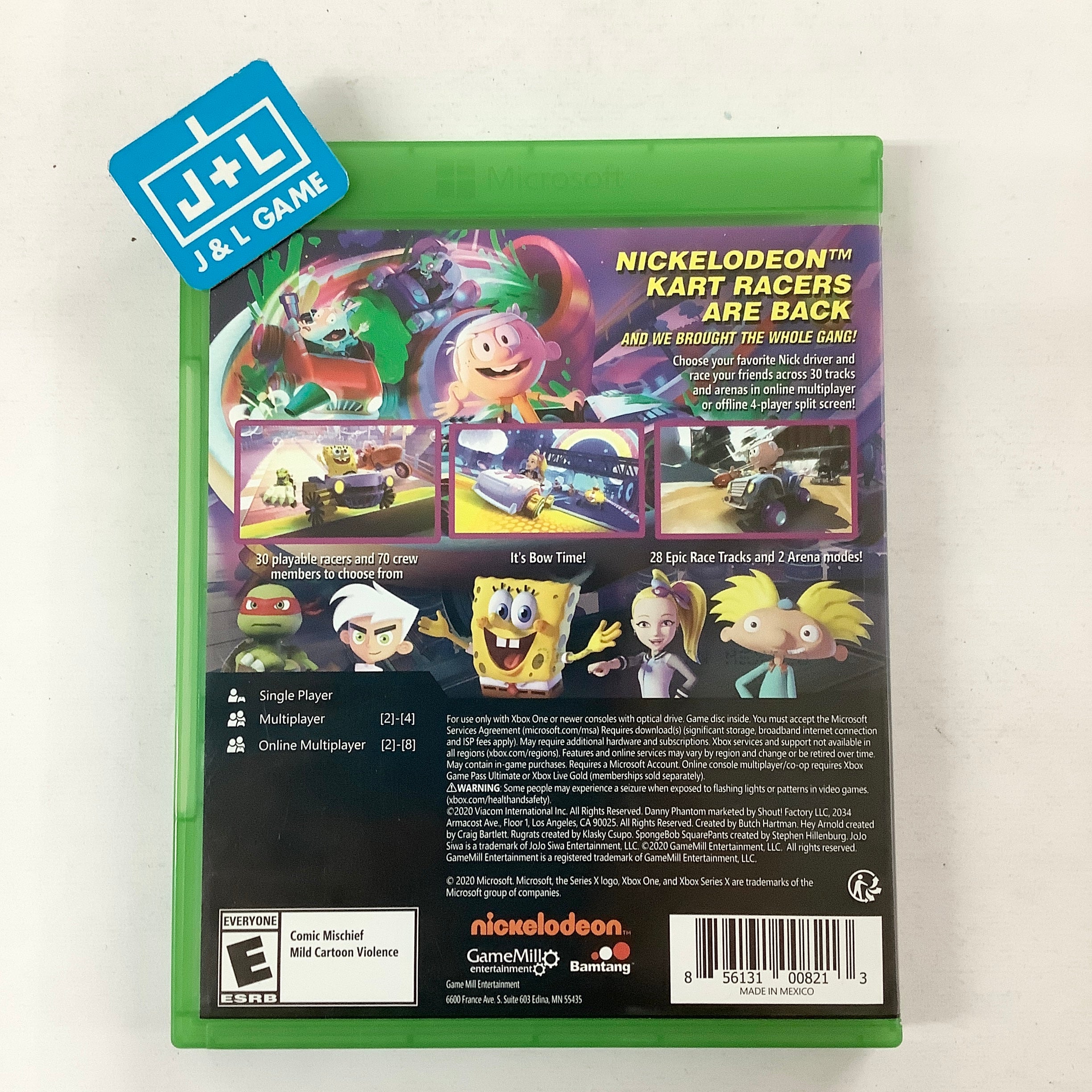 Nickelodeon Kart Racers 2: Grand Prix - (XSX) Xbox Series X [Pre-Owned] Video Games Game Mill   