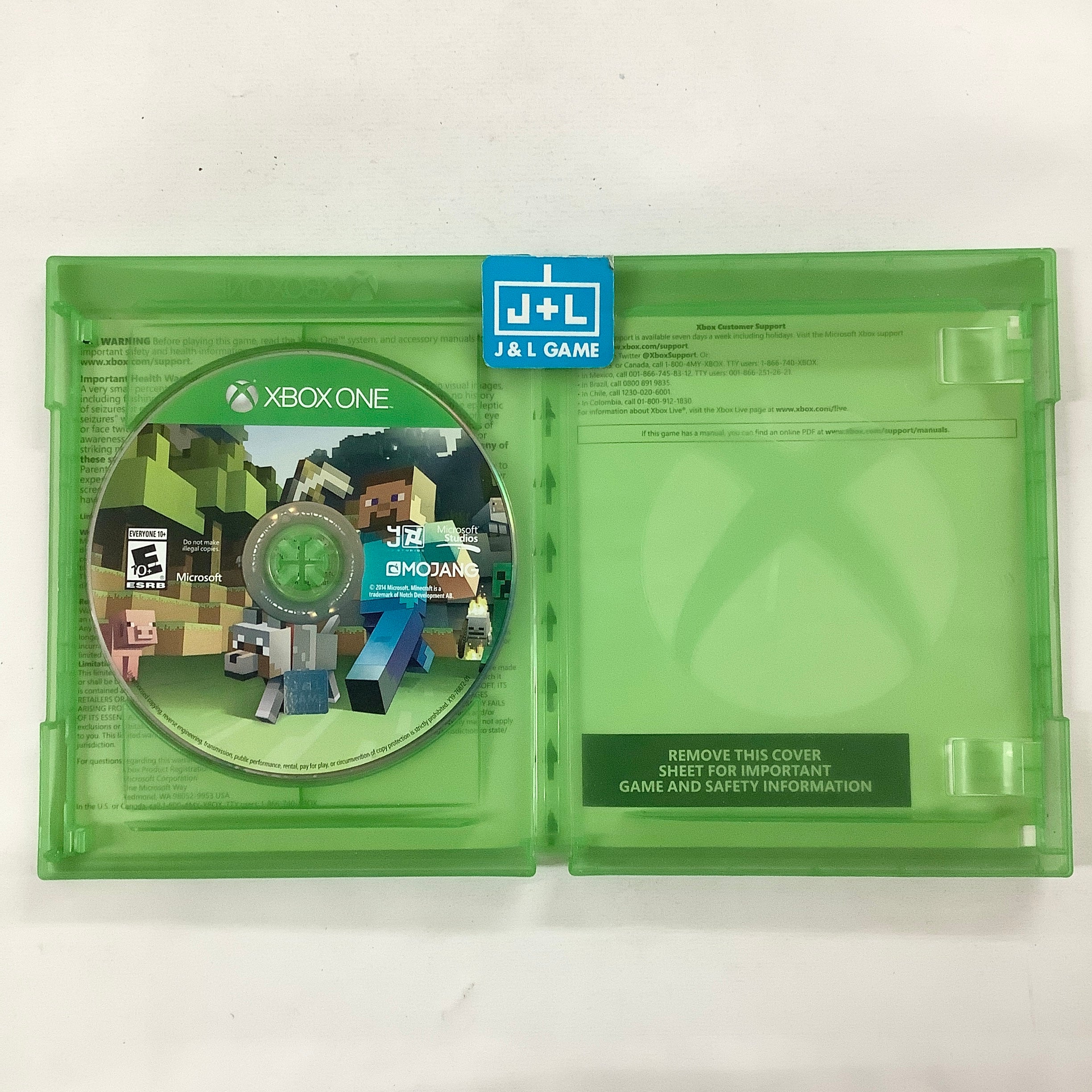 Minecraft - (XB1) Xbox One [Pre-Owned] Video Games Microsoft Game Studios