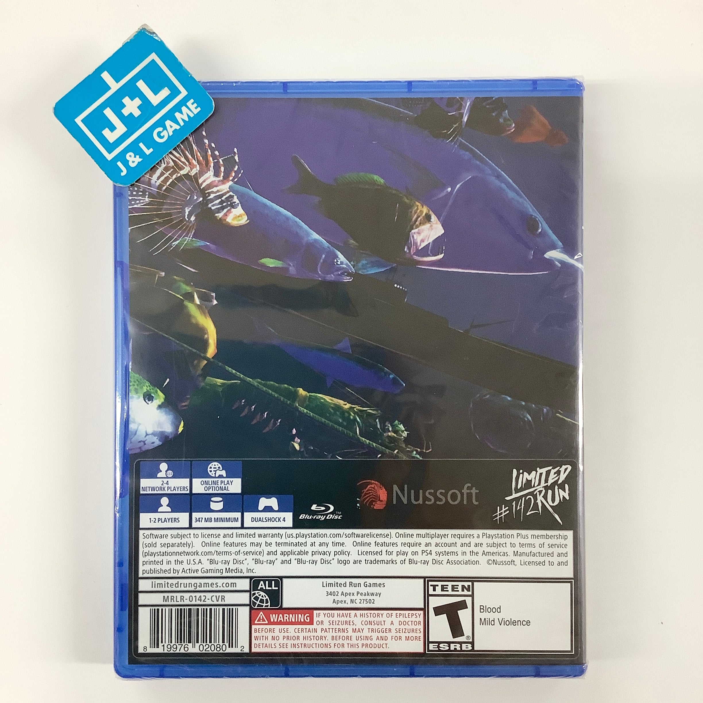 Ace of Seafood (Limited Run #142) - (PS4) Playstation 4 Video Games Limited Run Games