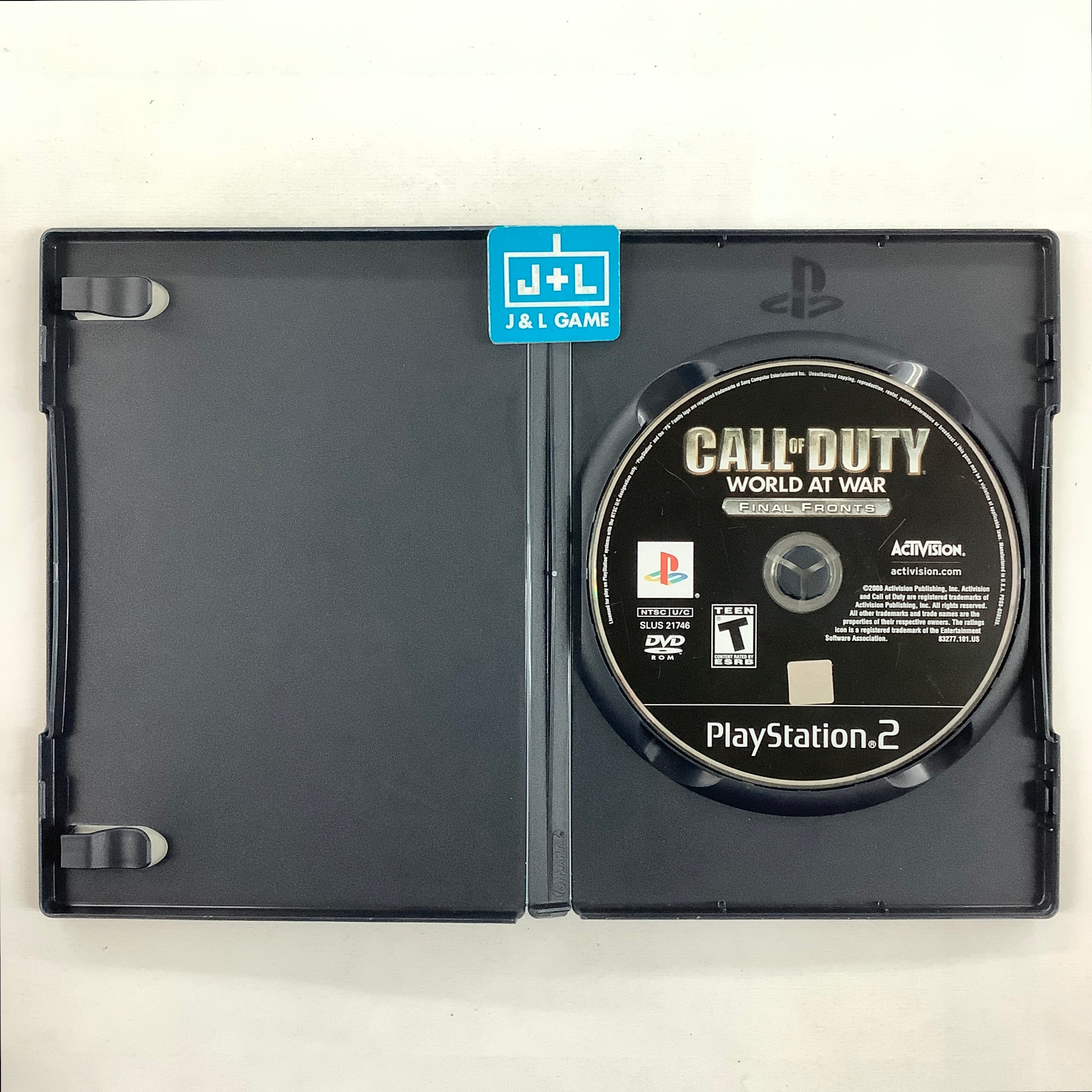 Call of Duty World at War Final Fronts - (PS2) PlayStation 2 [Pre-Owned] Video Games Activision