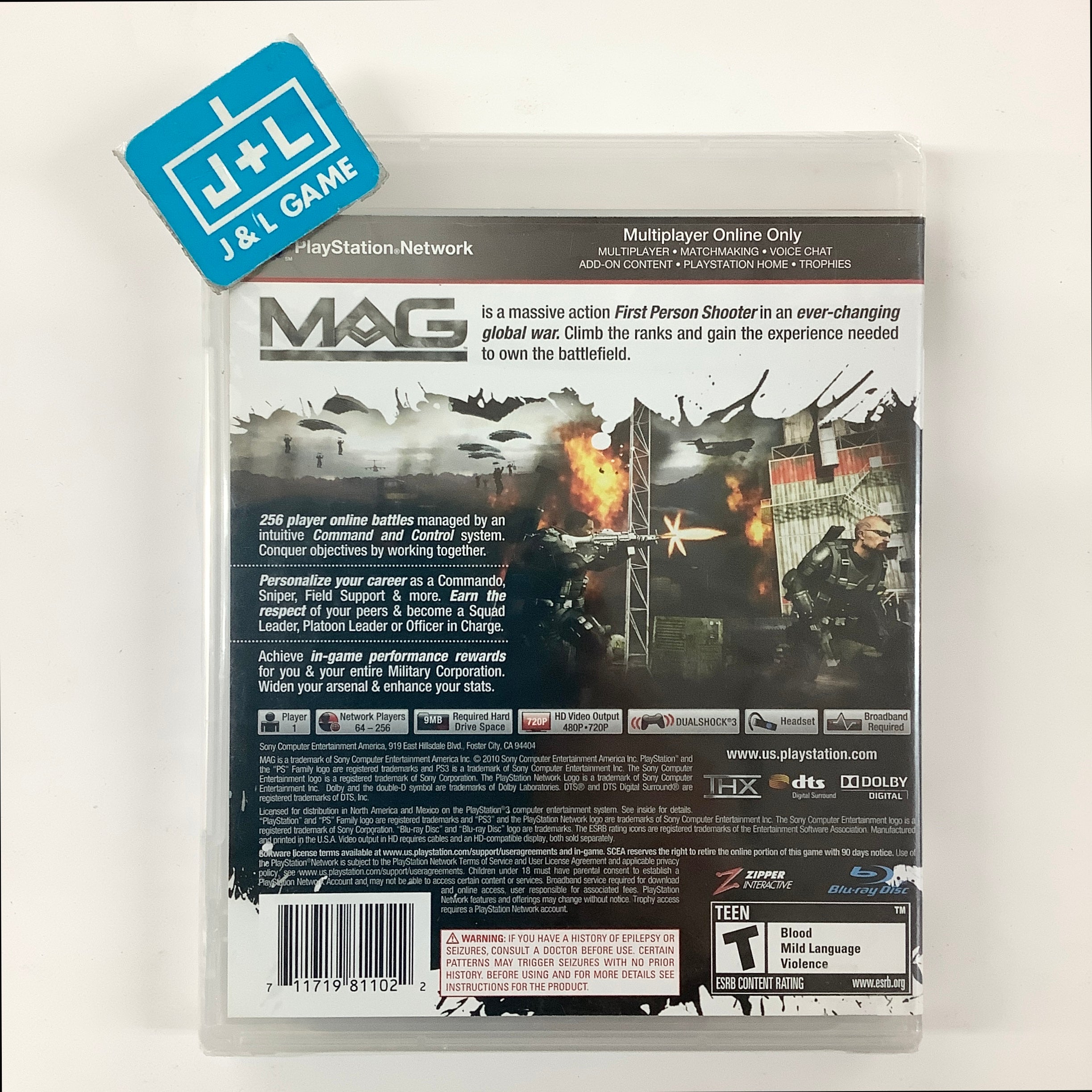 MAG - (PS3) PlayStation 3