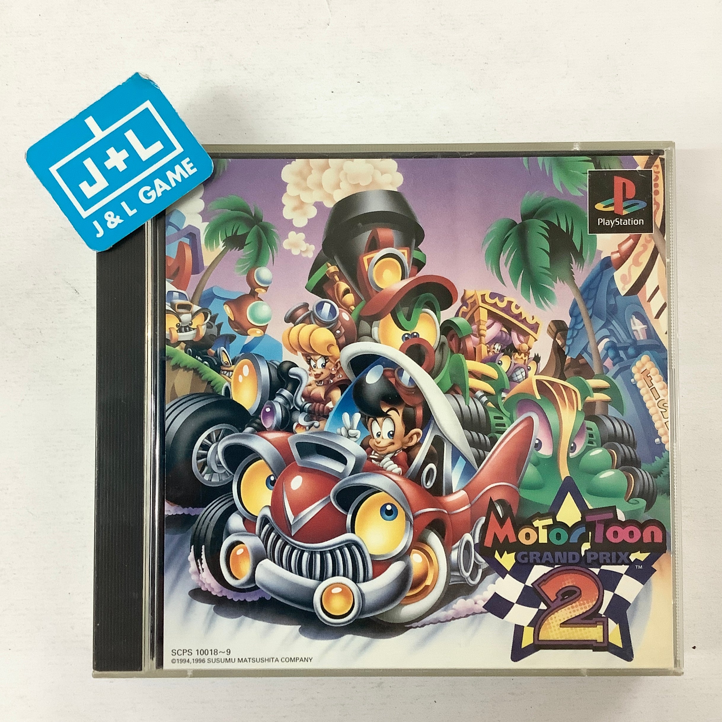 Motor Toon Grand Prix 2 - (PS1) PlayStation 1 (Japanese Import) [Pre-Owned] Video Games SCEI