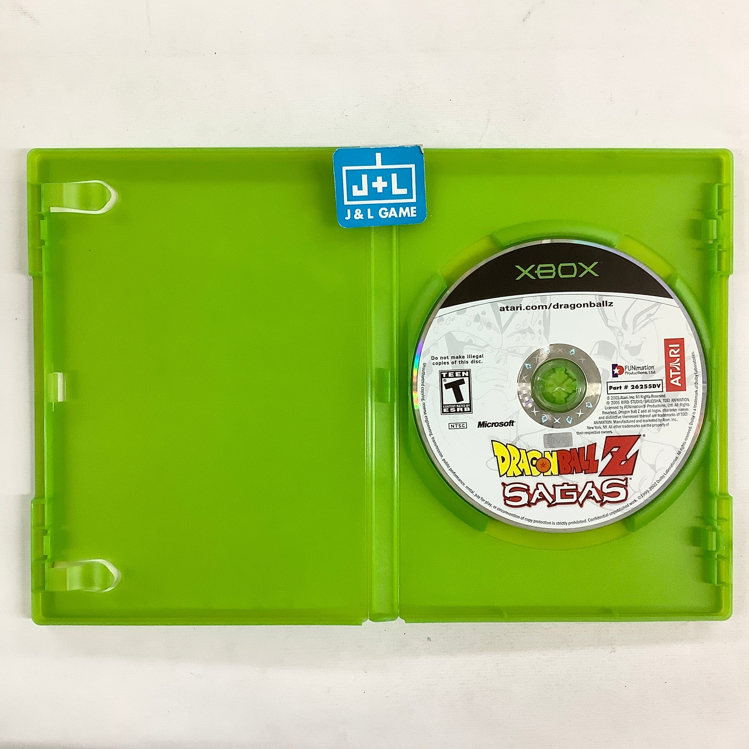 Dragon Ball Z: Sagas - (XB) Xbox [Pre-Owned] Video Games Atari SA