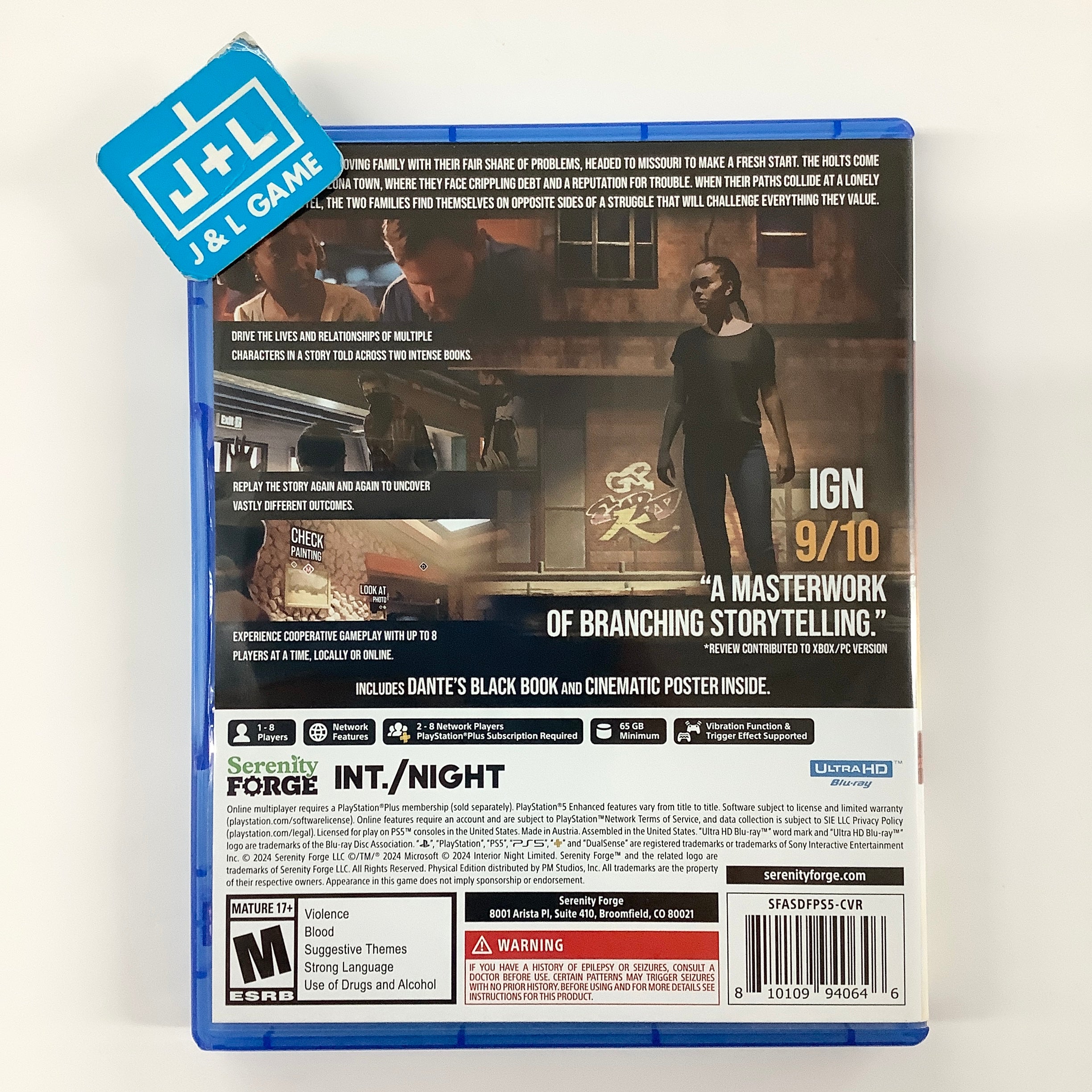 As Dusk Falls - (PS5) PlayStation 5 [Pre-Owned] Video Games Serenity Forge