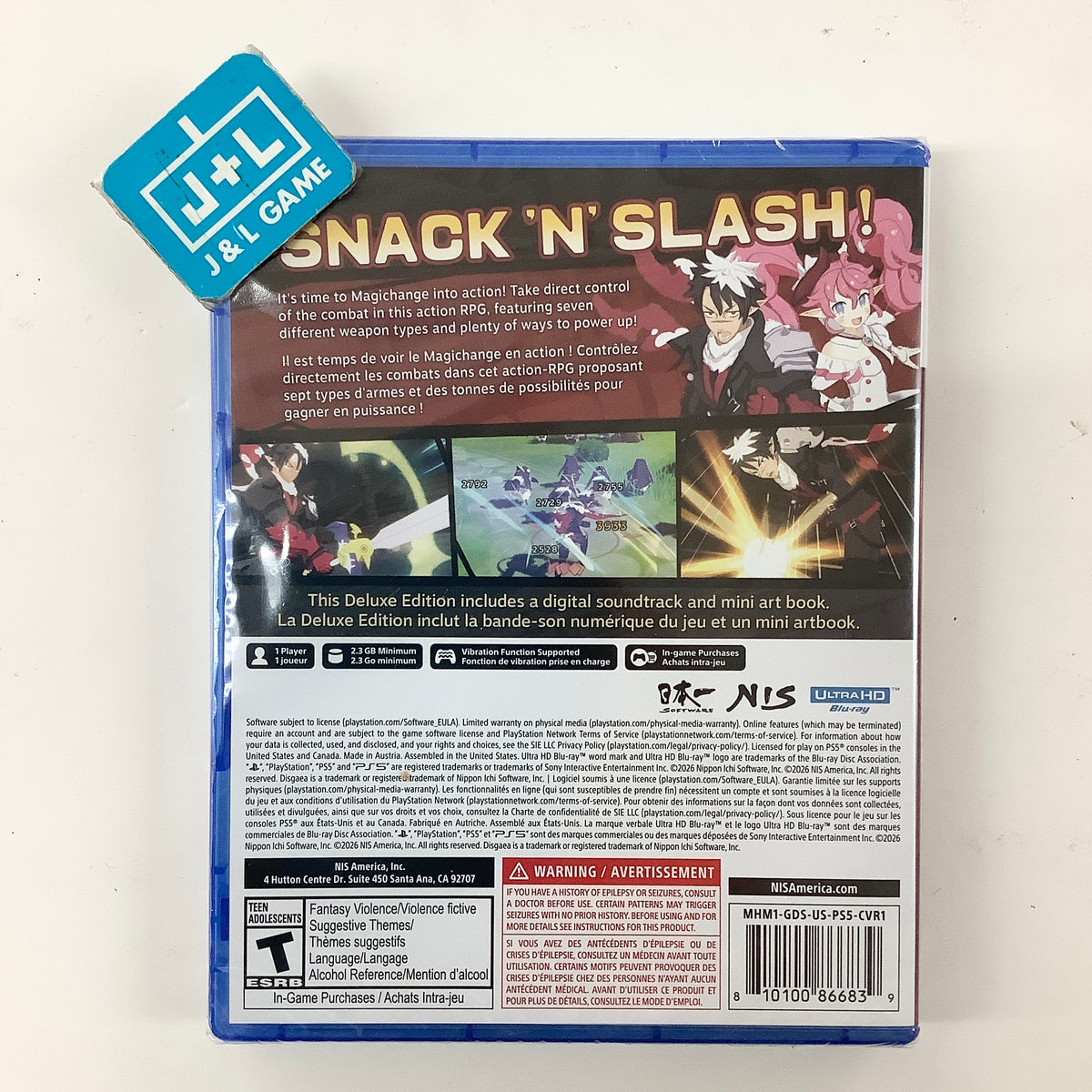Disgaea Mayhem (Deluxe Edition) - (PS5) PlayStation 5 Video Games NIS America