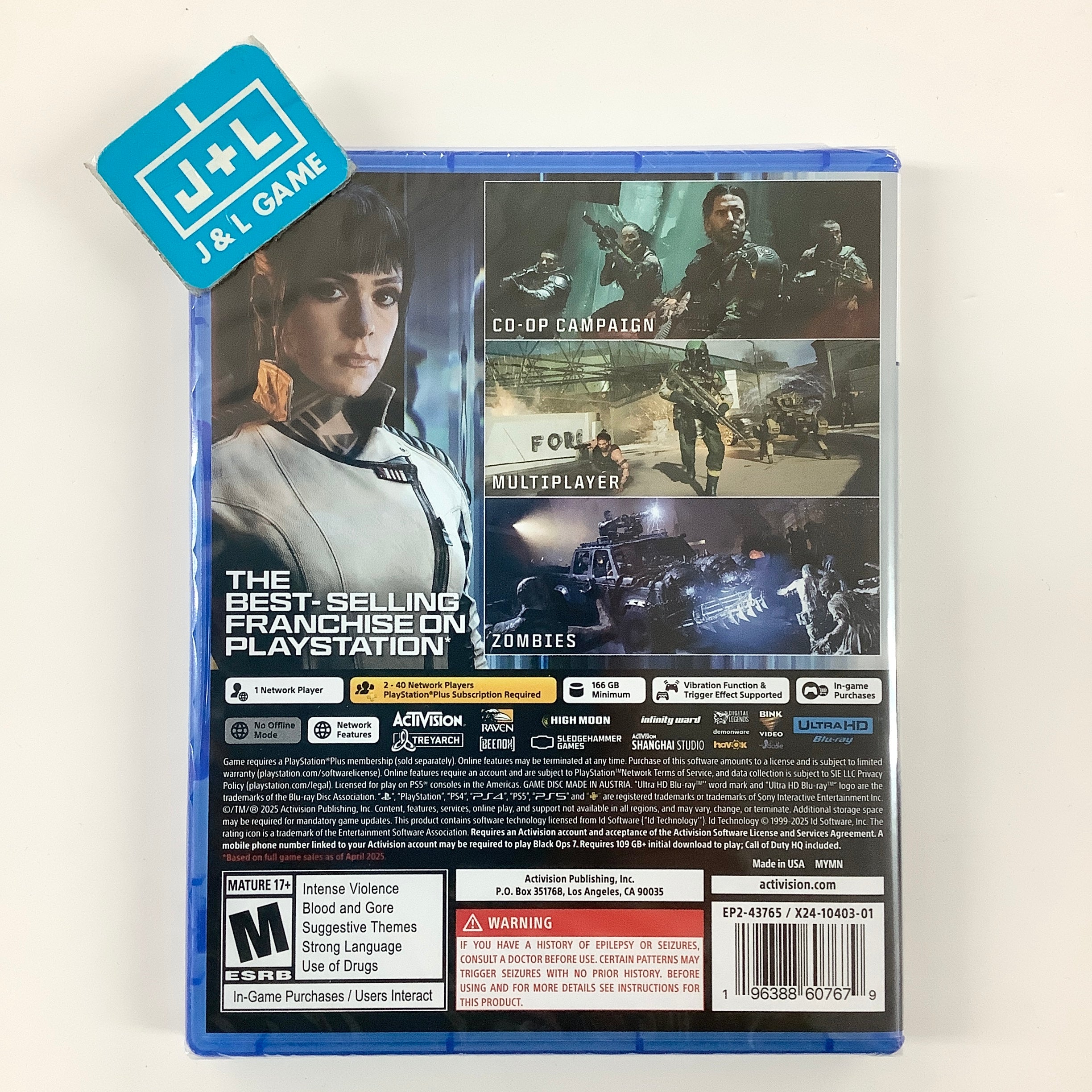 Call of Duty: Black Ops 7 - (PS5) PlayStation 5 Video Games Activision