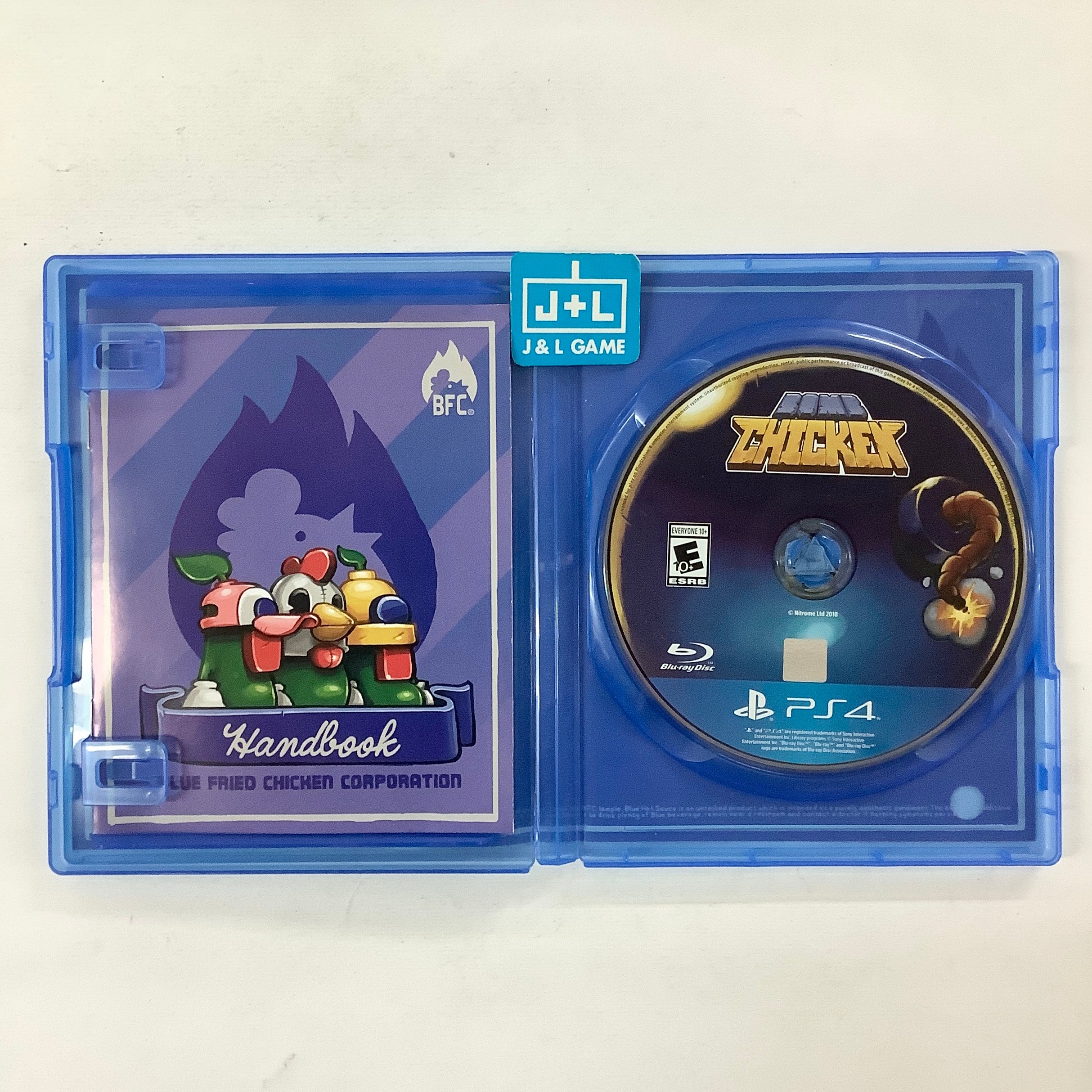 Bomb Chicken (Limited Run #251) - (PS4) PlayStation 4 [Pre-Owned] Video Games Limited Run Games   