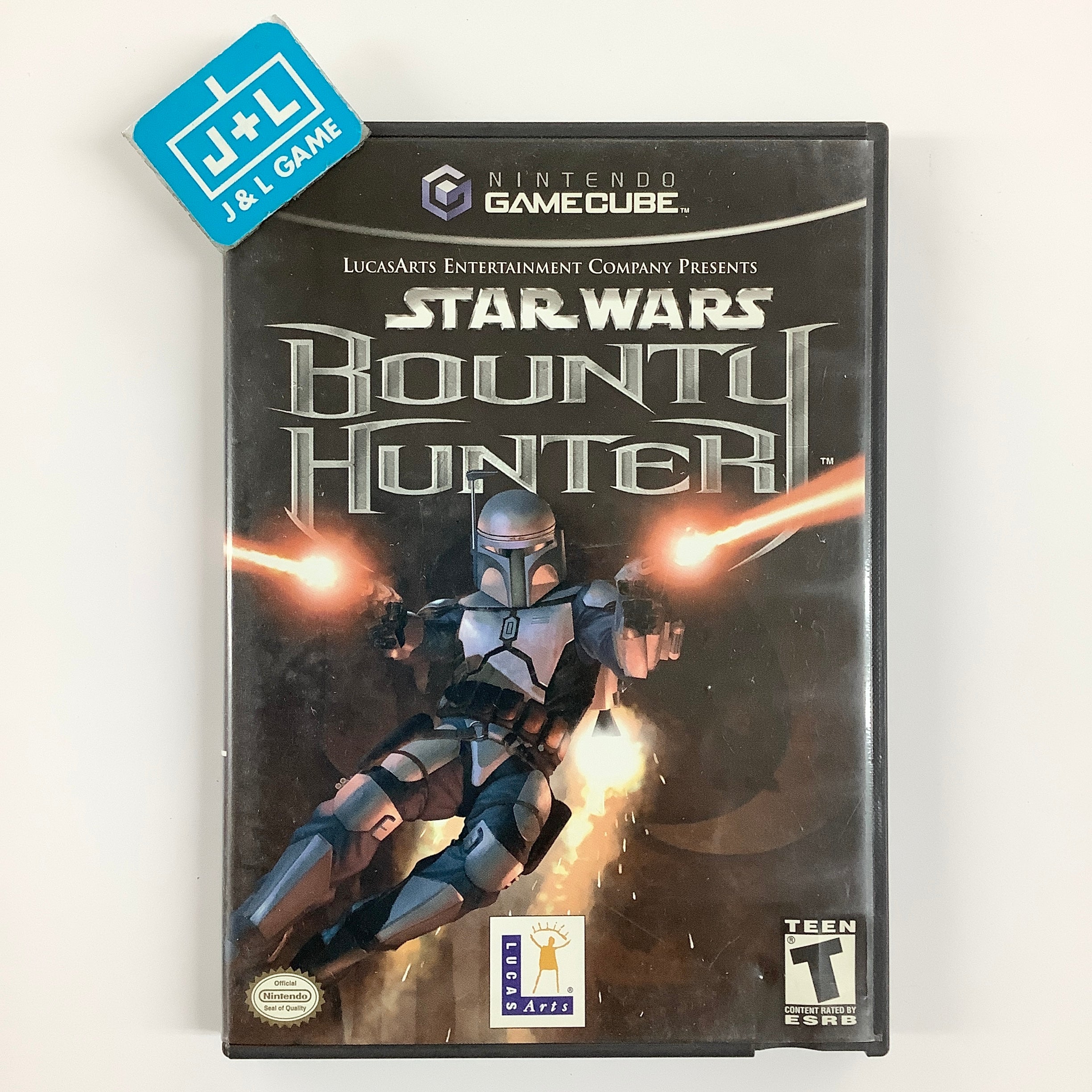 Star Wars: Bounty Hunter - (GC) GameCube [Pre-Owned] Video Games LucasArts