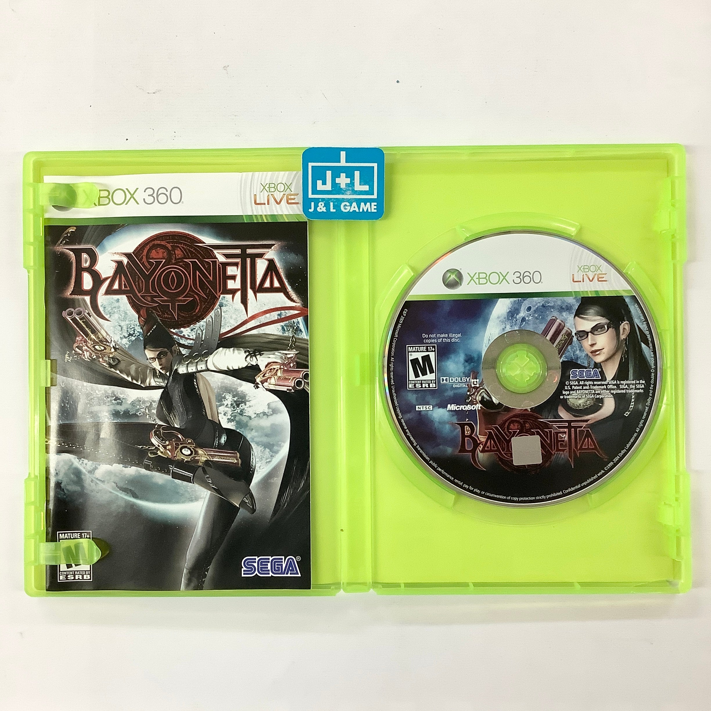 Bayonetta - Xbox 360 [Pre-Owned] Video Games Sega   