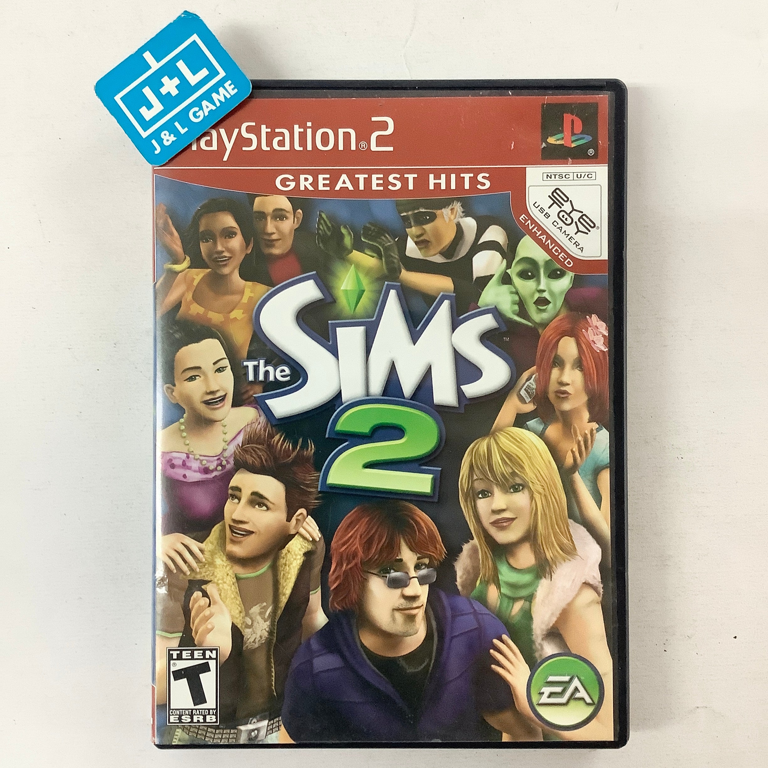 The Sims 2 (Greatest Hits) - (PS2) PlayStation 2 [Pre-Owned] Video Games Electronic Arts   