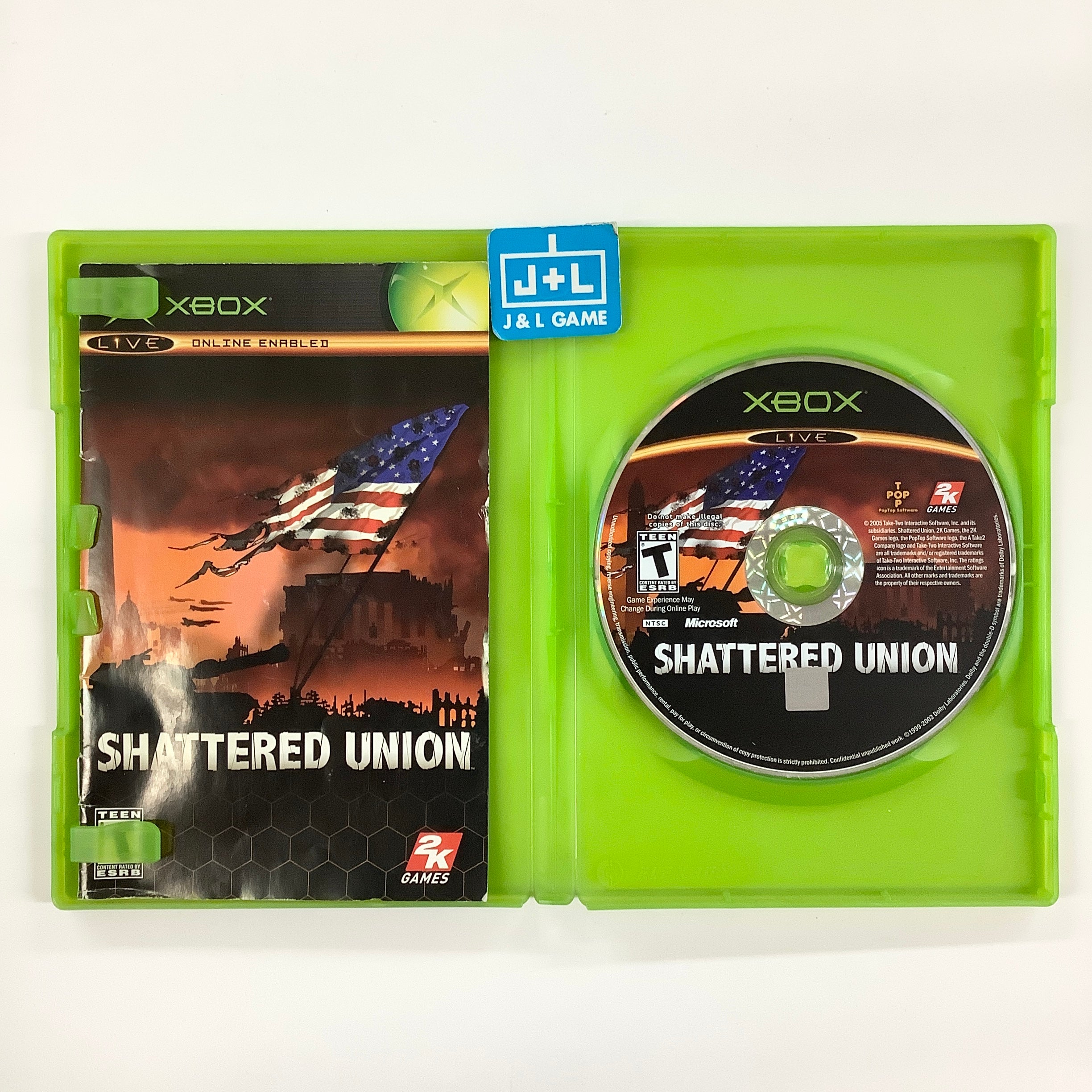 Shattered Union - (XB) Xbox [Pre-Owned] Video Games 2K Games