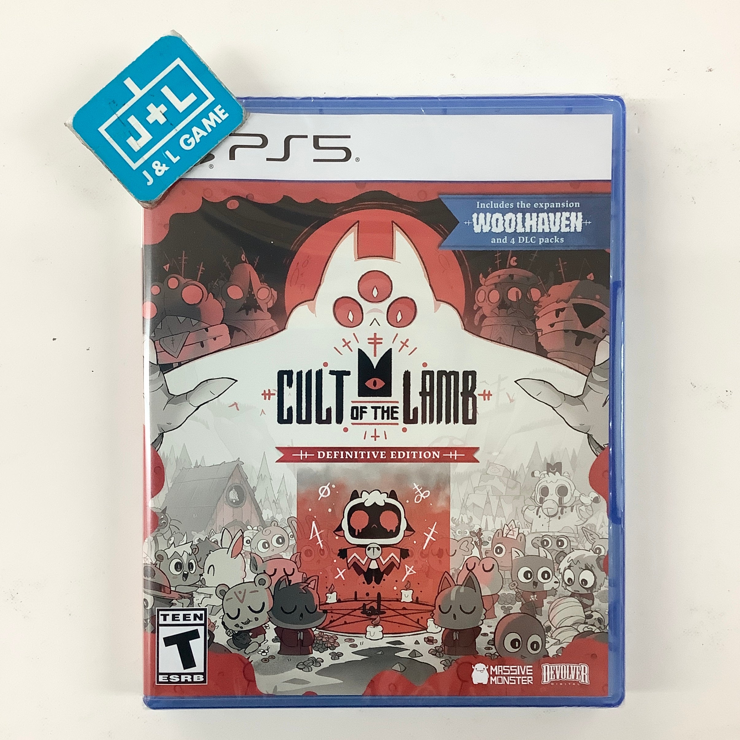 Cult of the Lamb (Definitive Edition) - (PS5) PlayStation 5 Video Games Devolver Digital
