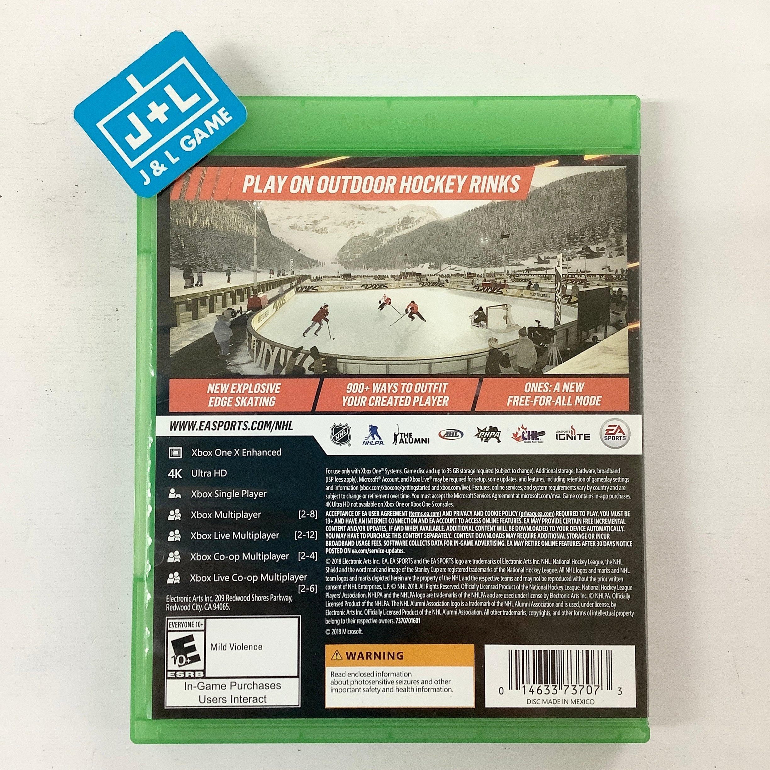NHL 19 - (XB1) Xbox One [Pre-Owned] Video Games Electronic Arts   