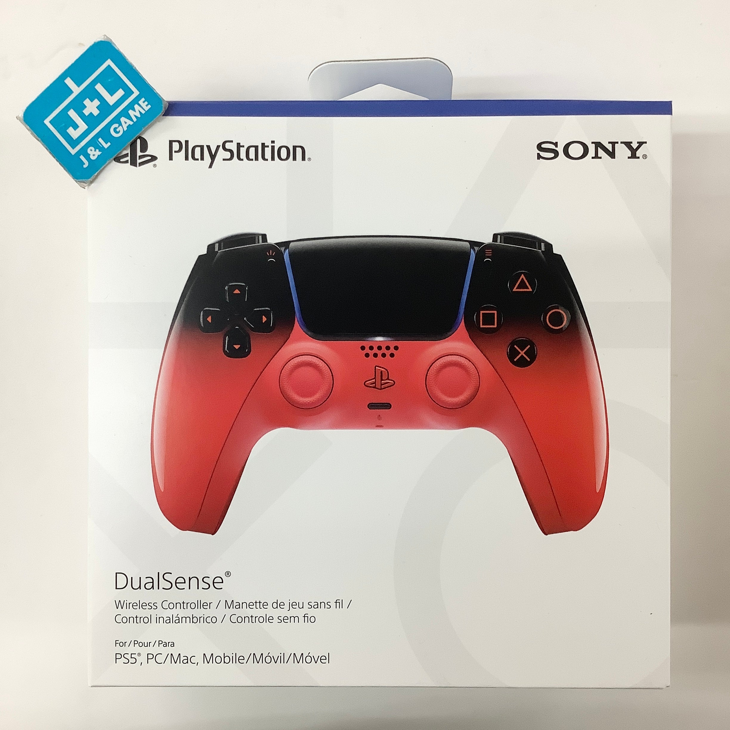 SONY PlayStation 5 DualSense Wireless Controller (Techno Red) - (PS5) PlayStation 5