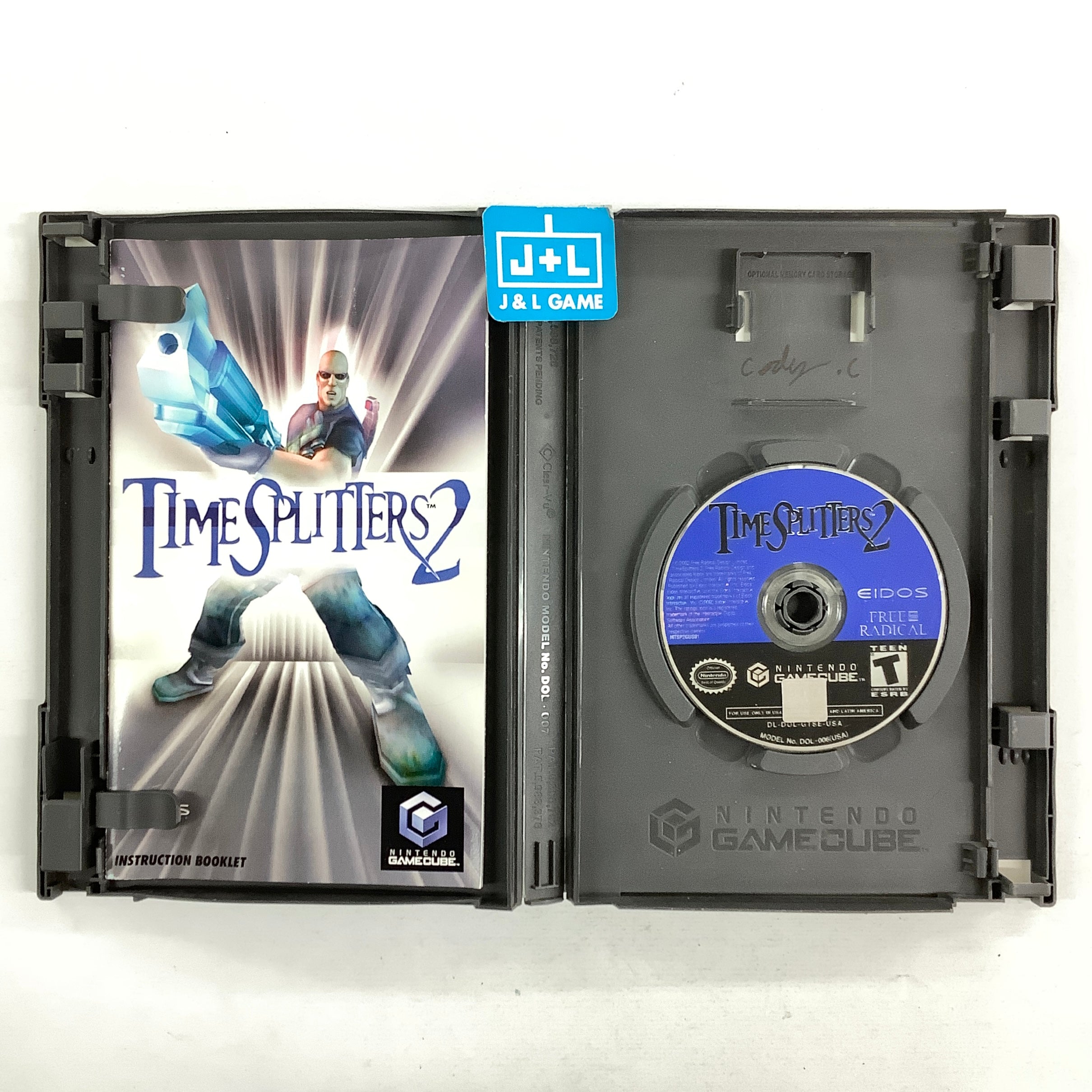 TimeSplitters 2 - (GC) GameCube [Pre-Owned] Video Games Eidos Interactive