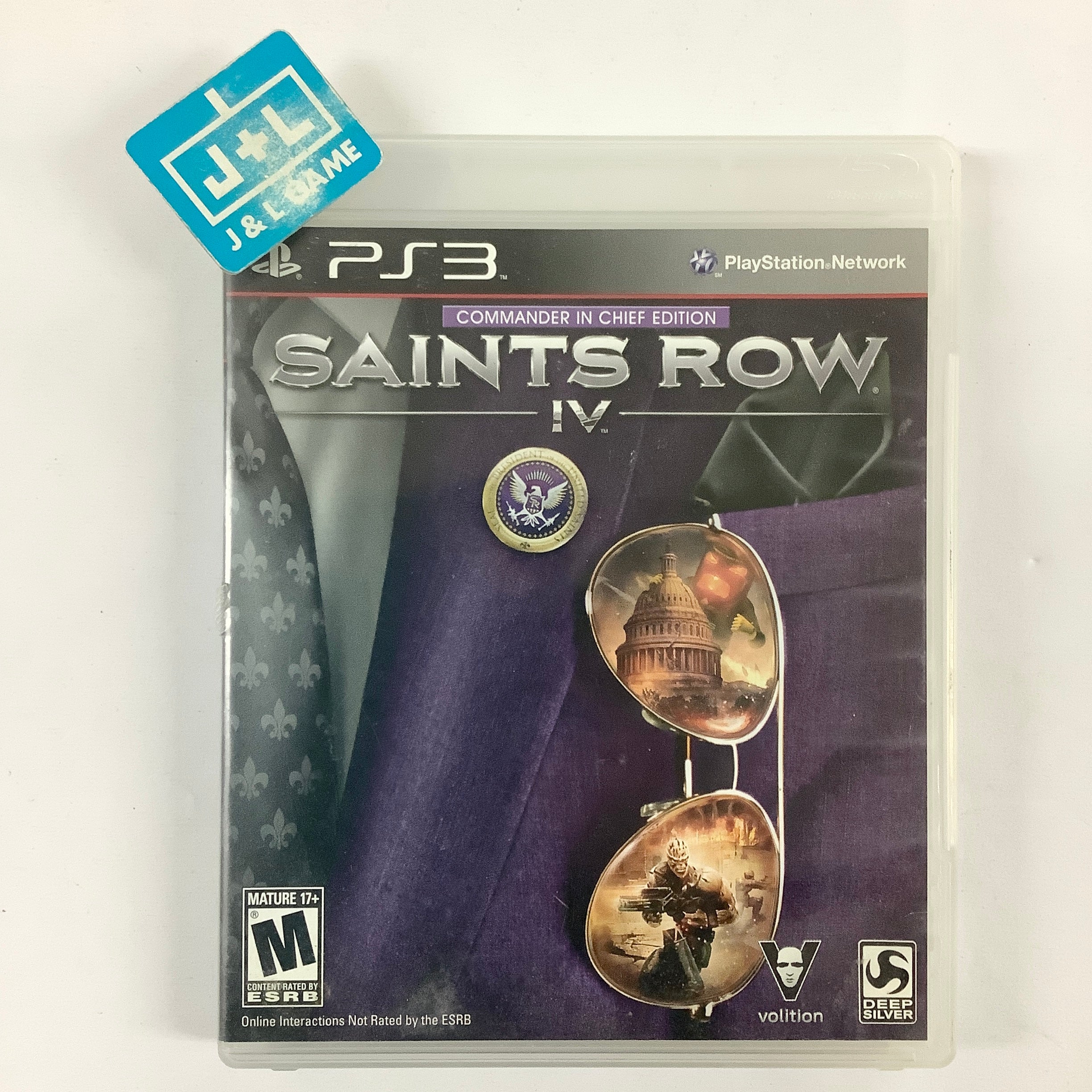 Saints Row IV (Commander in Chief Edition) - (PS3) PlayStation 3 [Pre-Owned] Video Games THQ   