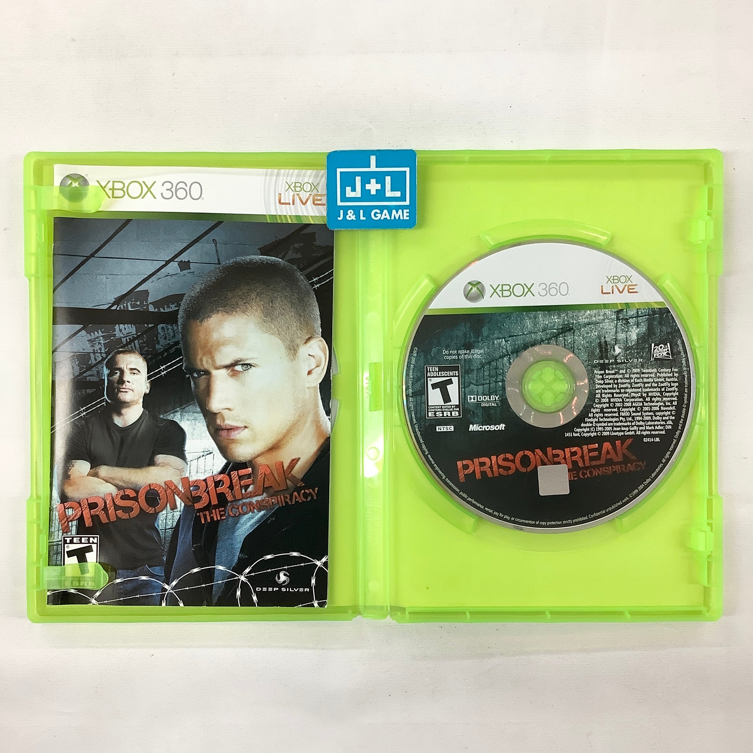 Prison Break: The Conspiracy - Xbox 360 [Pre-Owned] Video Games Deep Silver