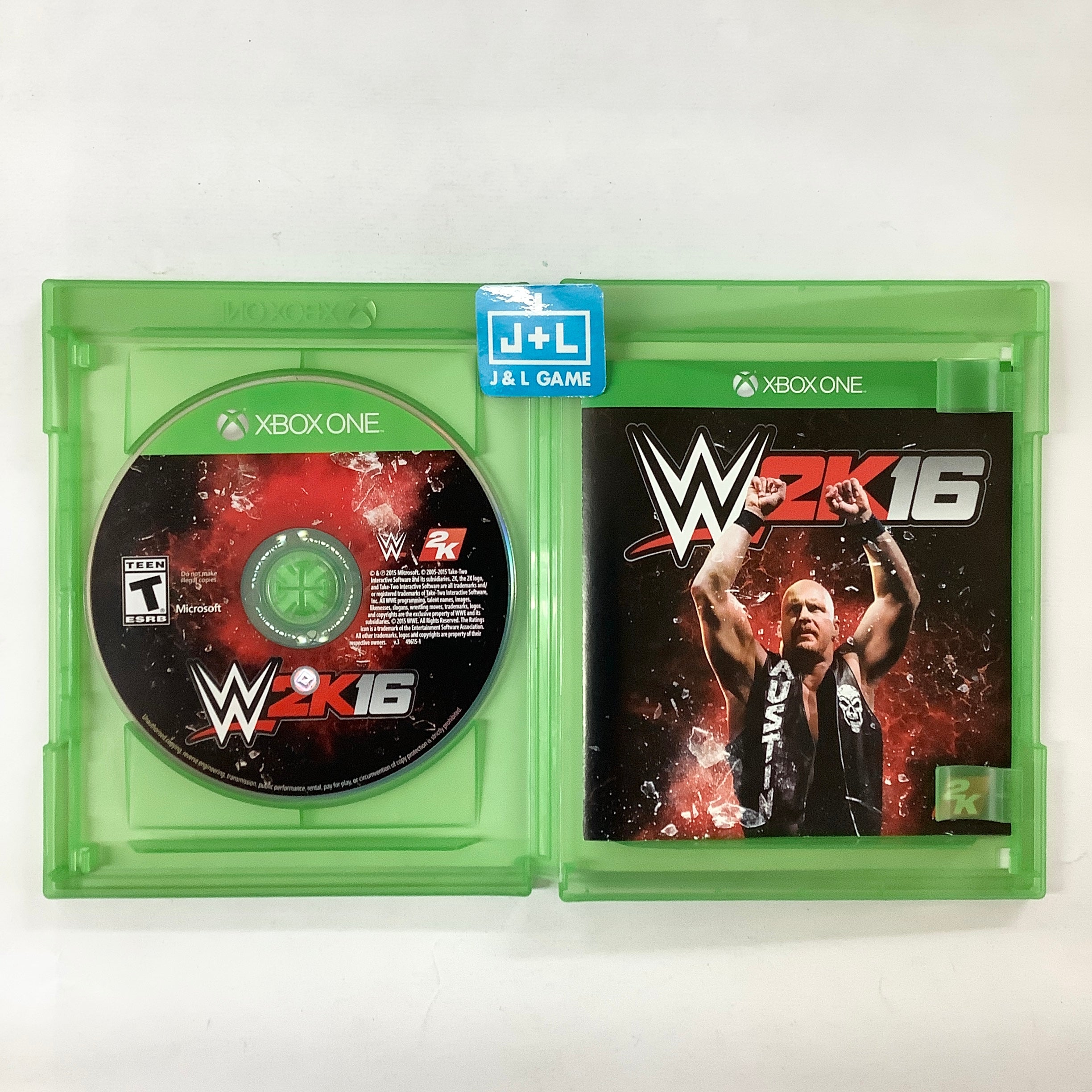 WWE 2K16 - (XB1) Xbox One [Pre-Owned] Video Games 2K Sports   