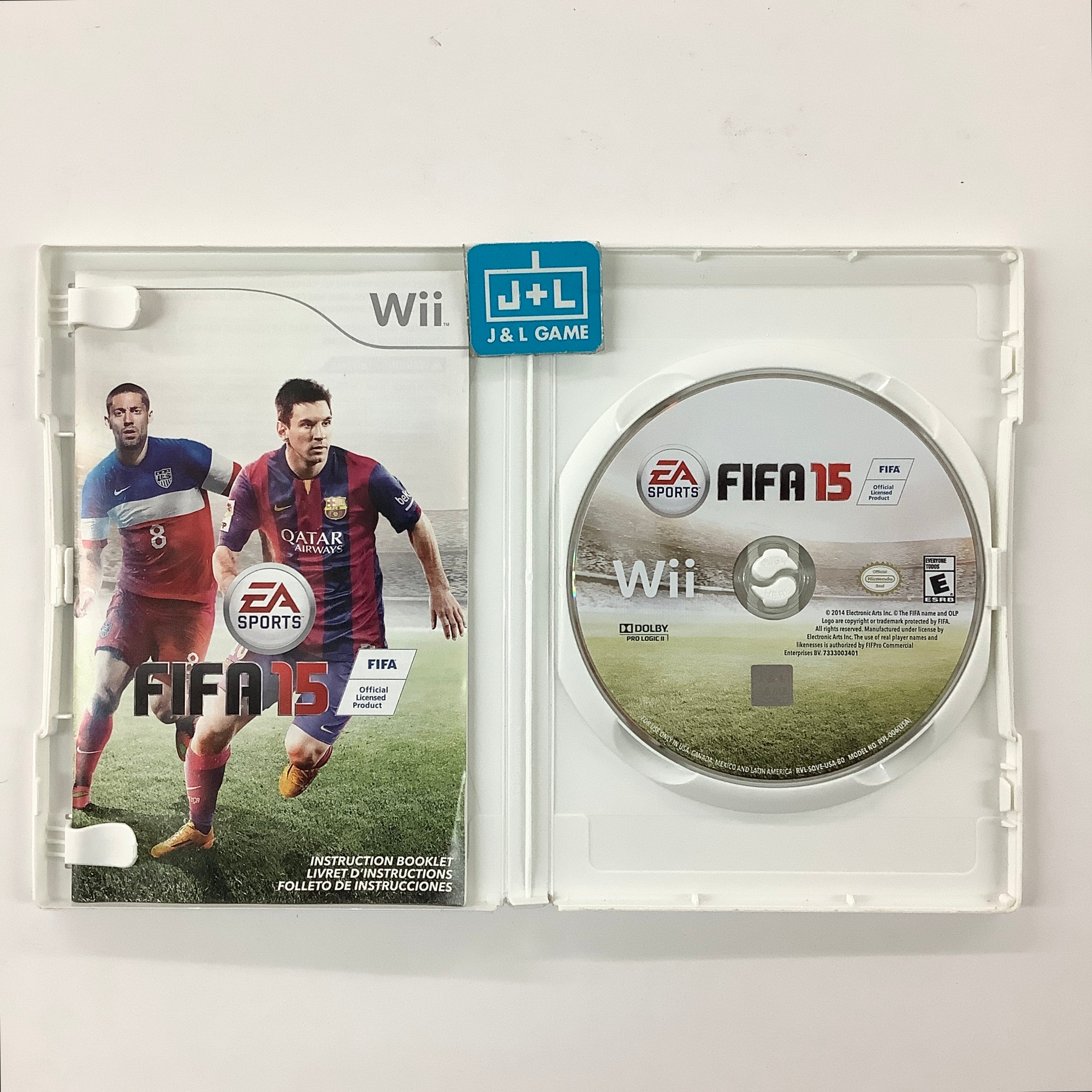 FIFA Soccer 15 - Nintendo Wii [Pre-Owned] Video Games Electronic Arts