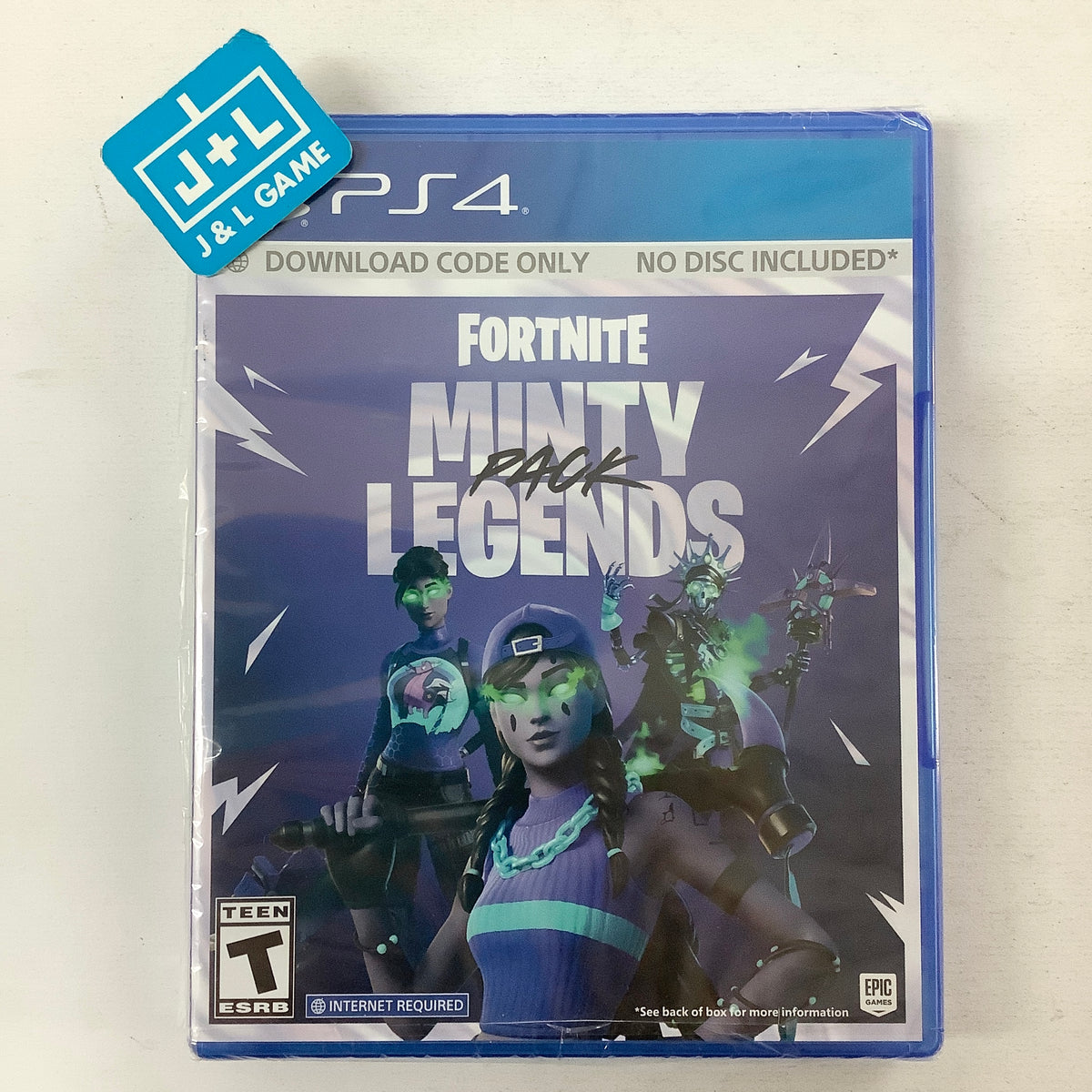 Codice Fortnite Minty Legends Pack + 1000 V-Bucks Per PS4 Download Digitale