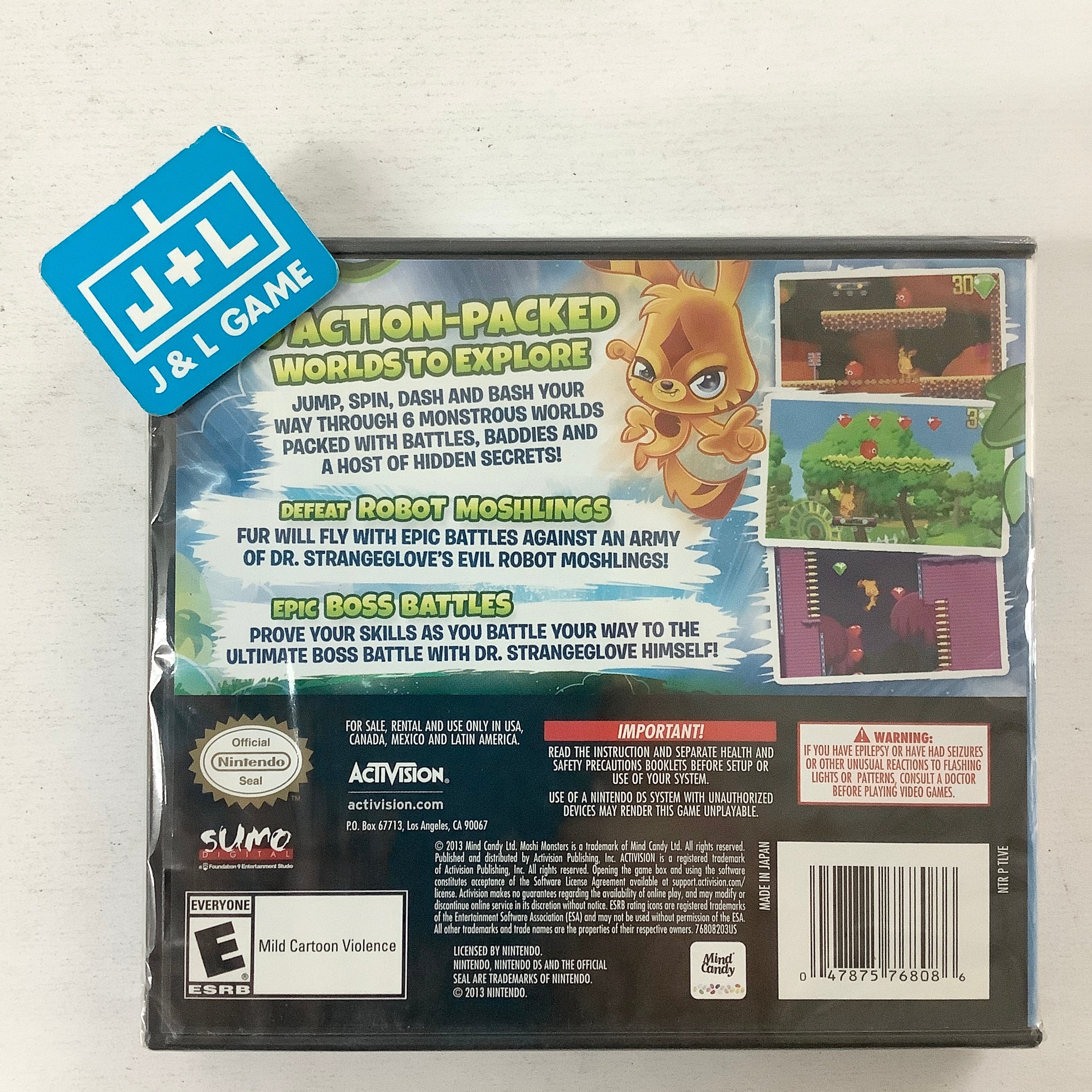 moshi monsters katsuma unleashed Nintendo DS