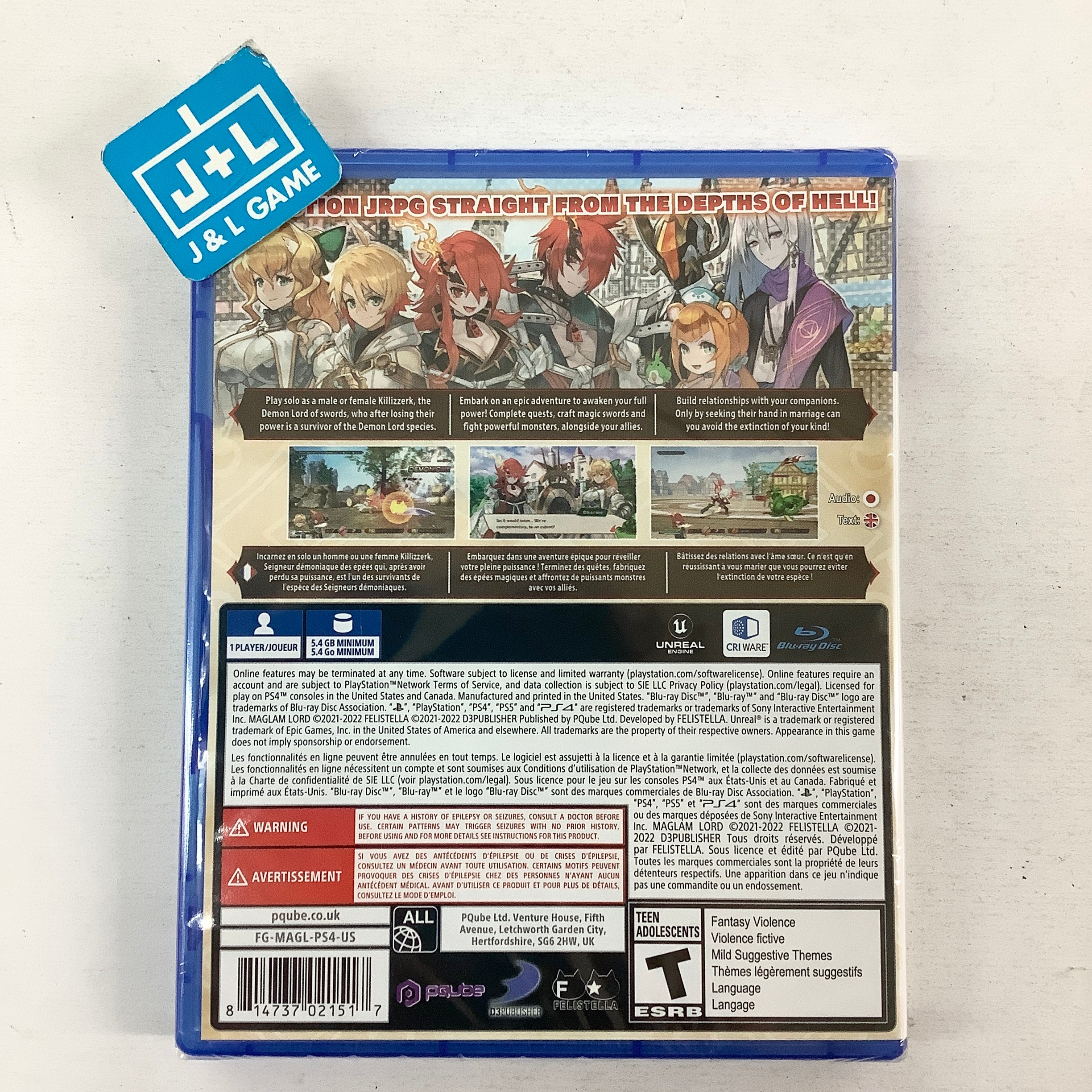 Maglam Lord - (PS4) PlayStation 4 Video Games PQube