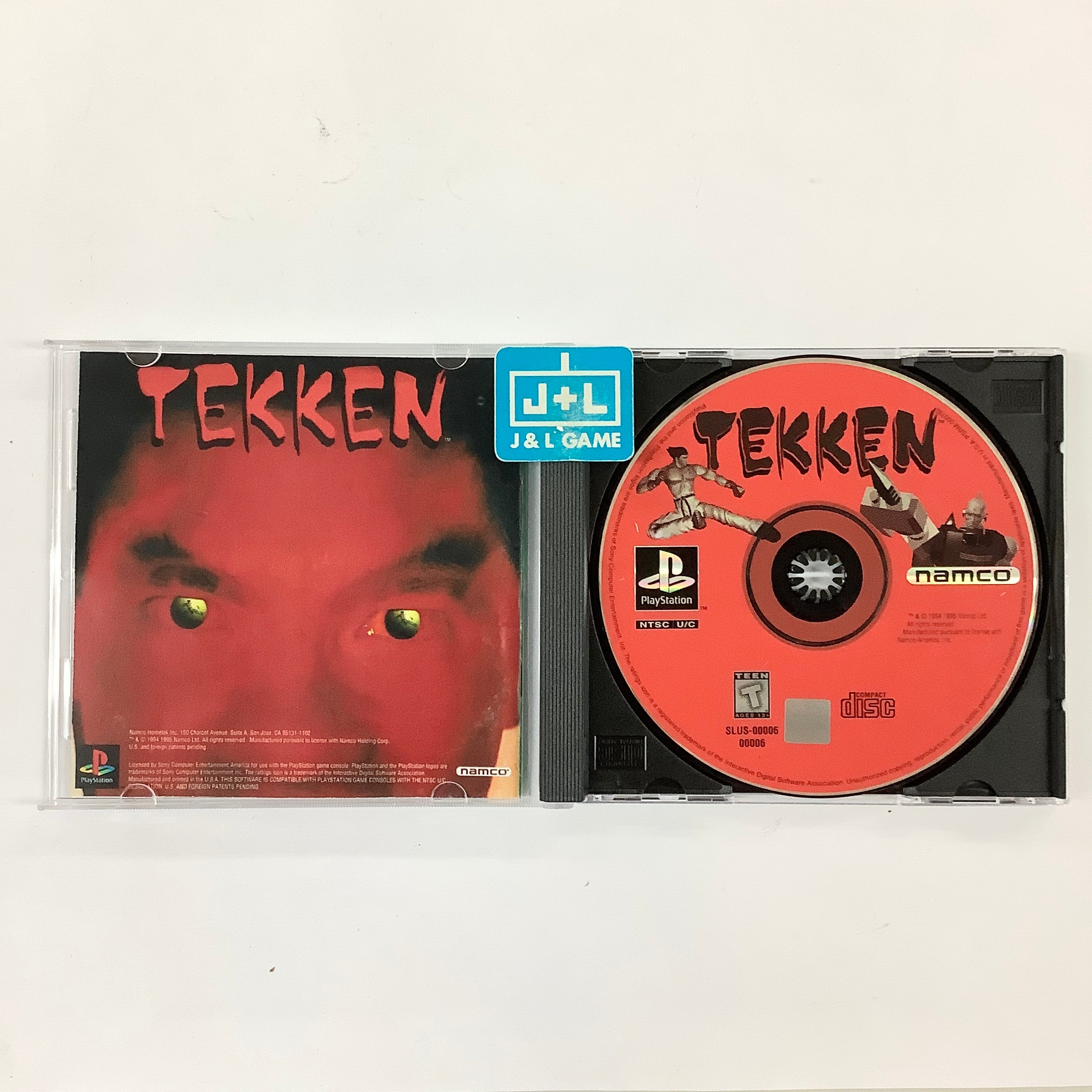 Tekken (Greatest Hits) - (PS1) PlayStation 1 [Pre-Owned] Video Games Namco   