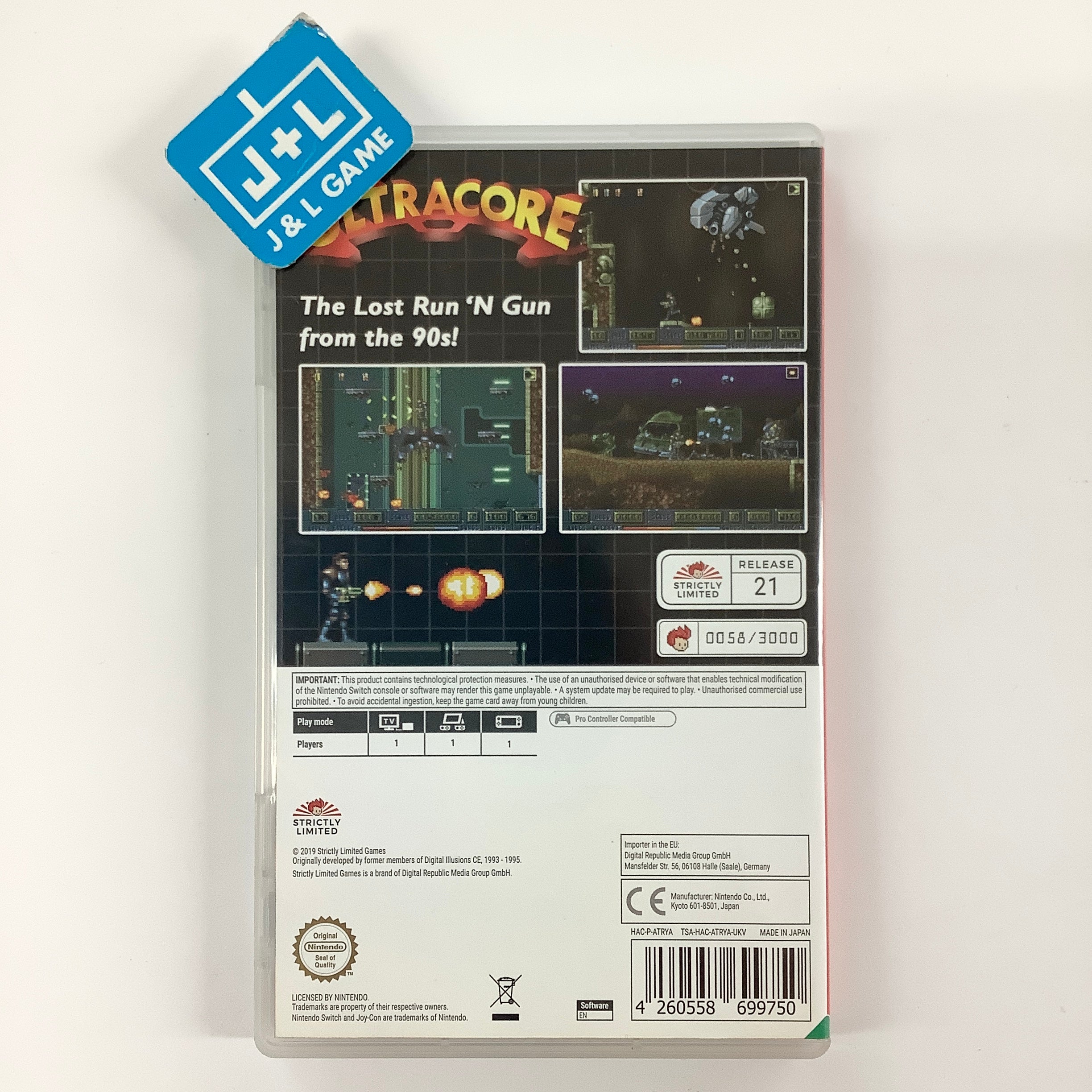Ultracore - (NSW) Nintendo Switch [Pre-Owned] (European Import) Video Games Strictly Limited