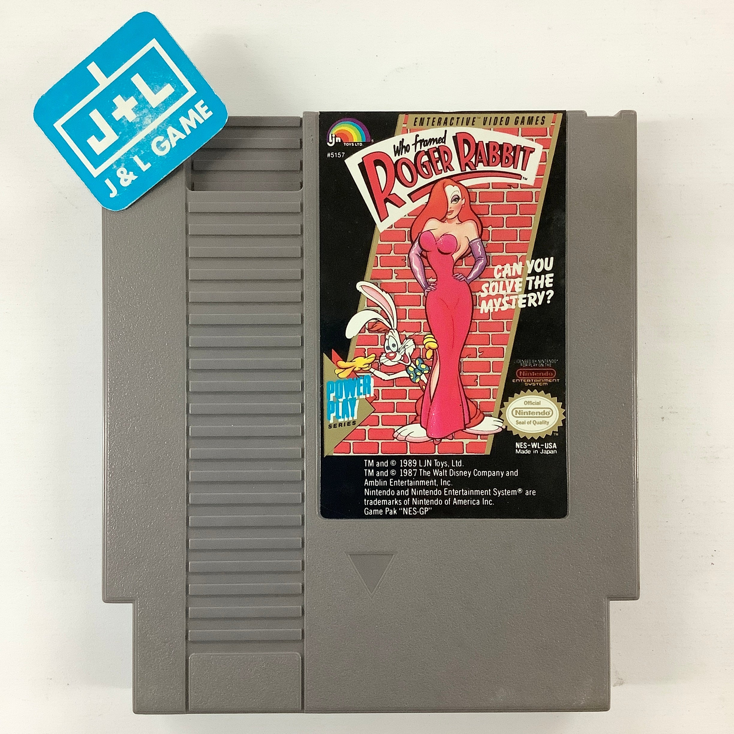 Who Framed Roger Rabbit - (NES) Nintendo Entertainment System [Pre-Owned] Video Games LJN Ltd.   