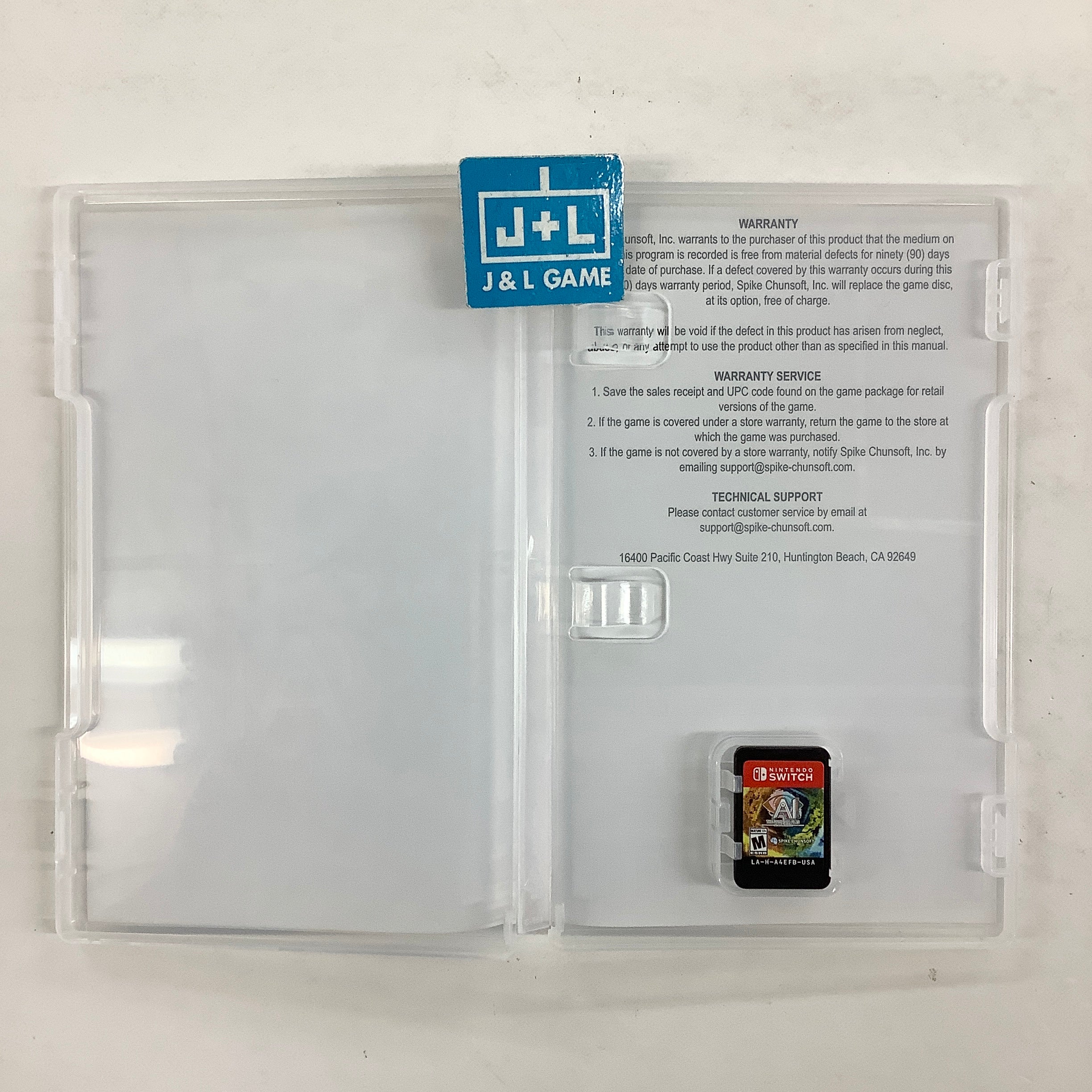 AI: The Somnium Files - nirvanA Initiative - (NSW) Nintendo Switch [Pre-Owned] Video Games Spike Chunsoft