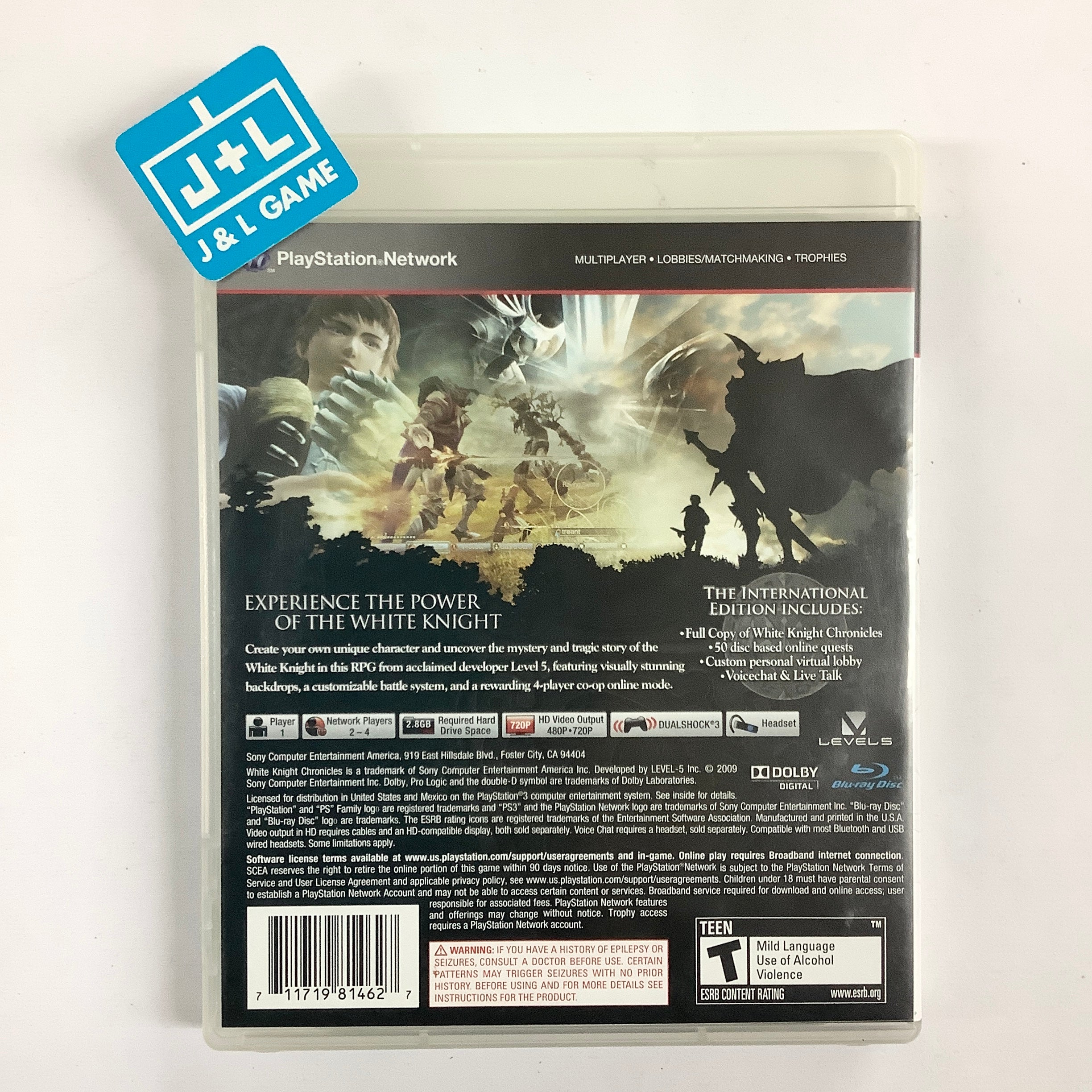 Jogo White Knight Chronicles - PS3 Seminovo - SL Shop - A melhor loja Jogo White Knight Chronicles - PS3 Seminovo - SL Shop - A melhor loja