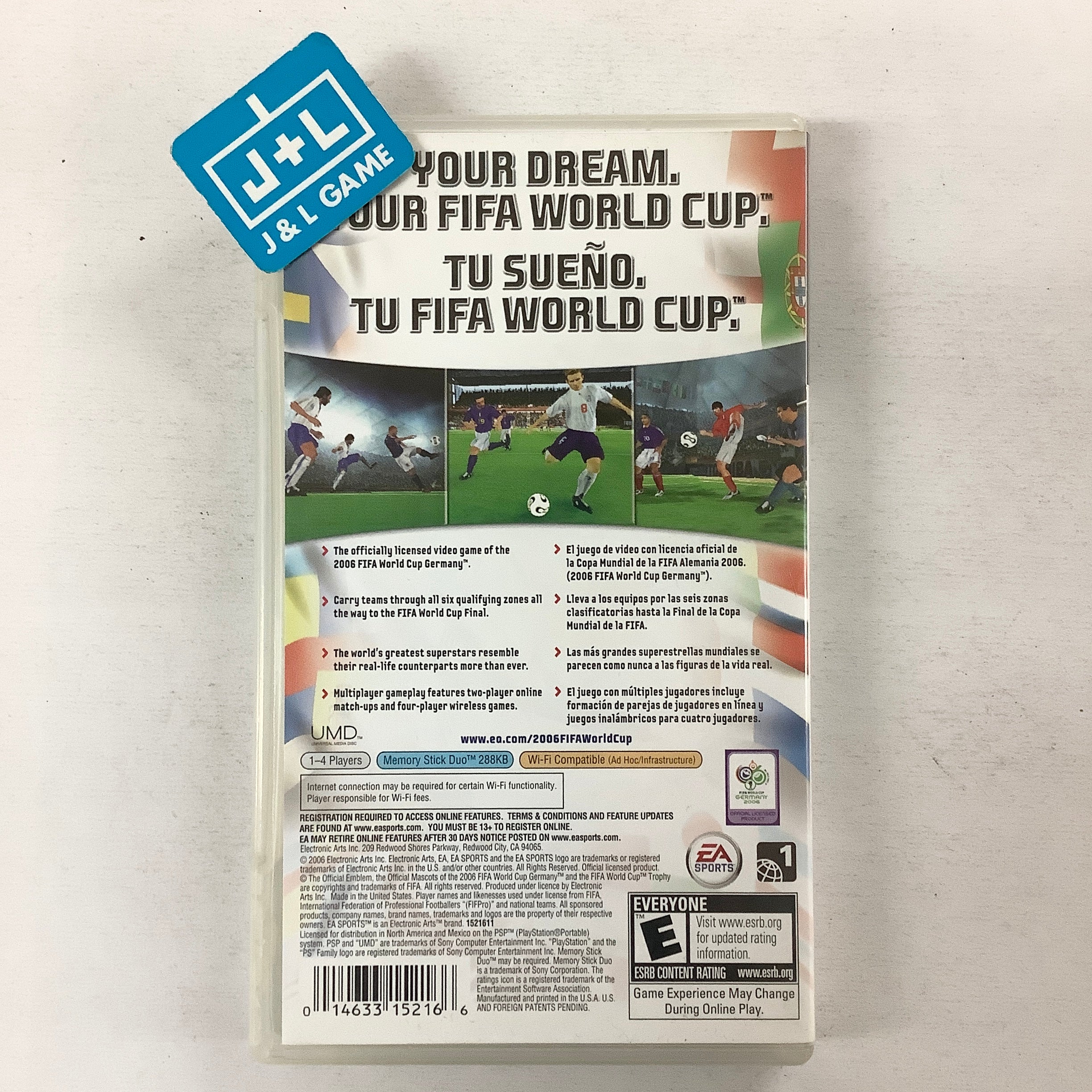 FIFA World Cup: Germany 2006 - Sony PSP [Pre-Owned] | J&L Game