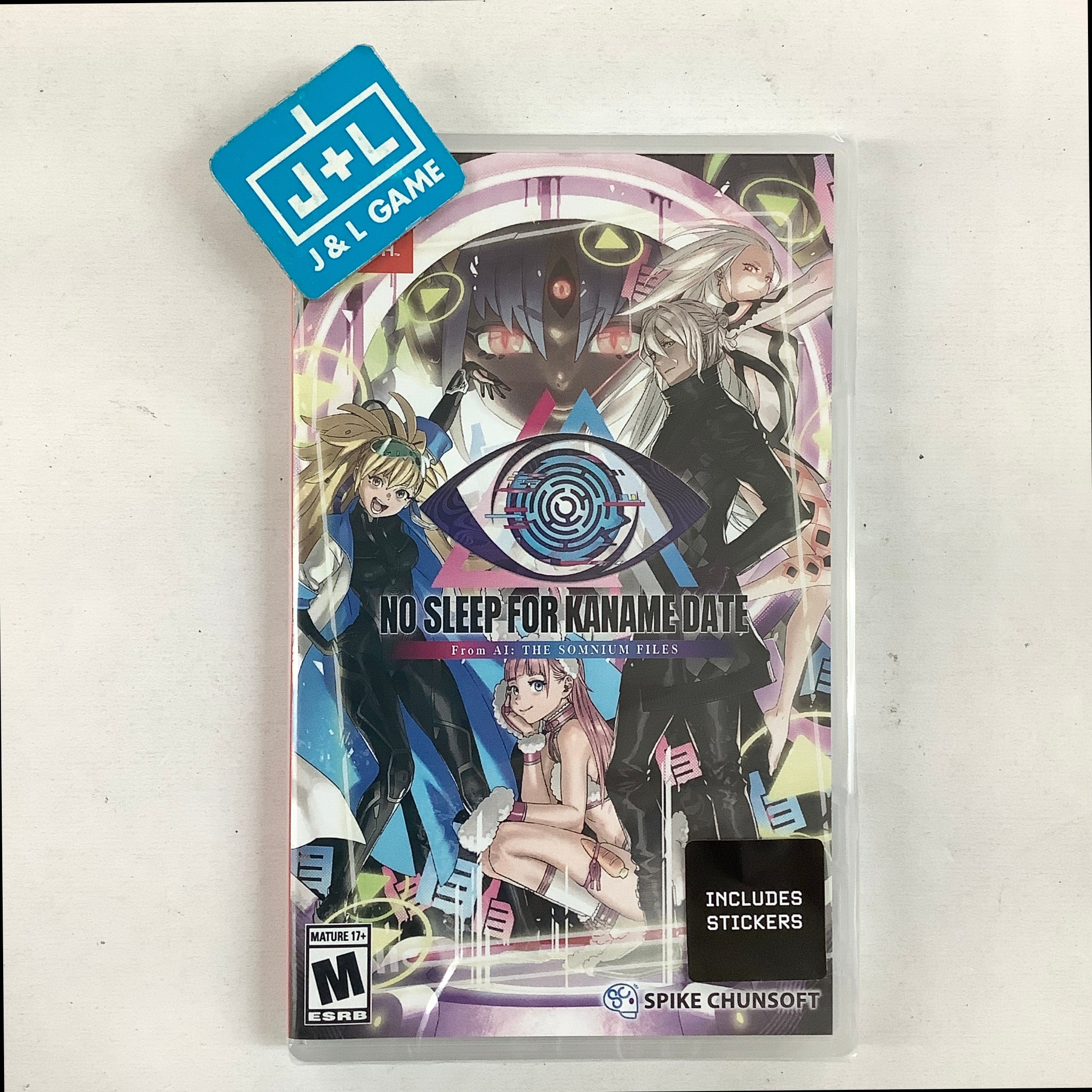 No Sleep For Kaname Date - From AI: The Somnium Files - (NSW) Nintendo Switch Video Games Spike Chunsoft