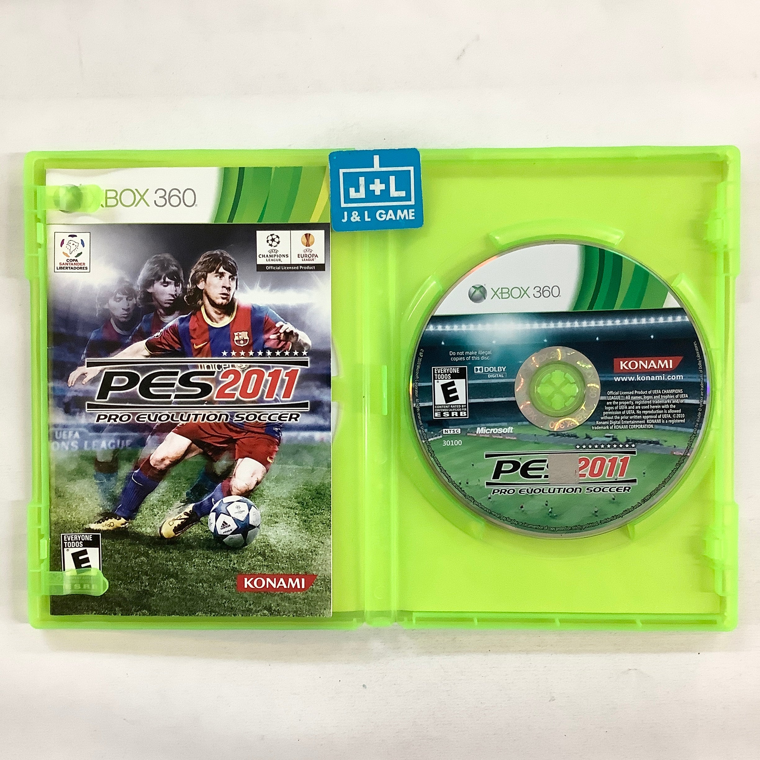 PES 2011 Pro Evolution Soccer - Xbox 360 [Pre-Owned] Video Games Konami