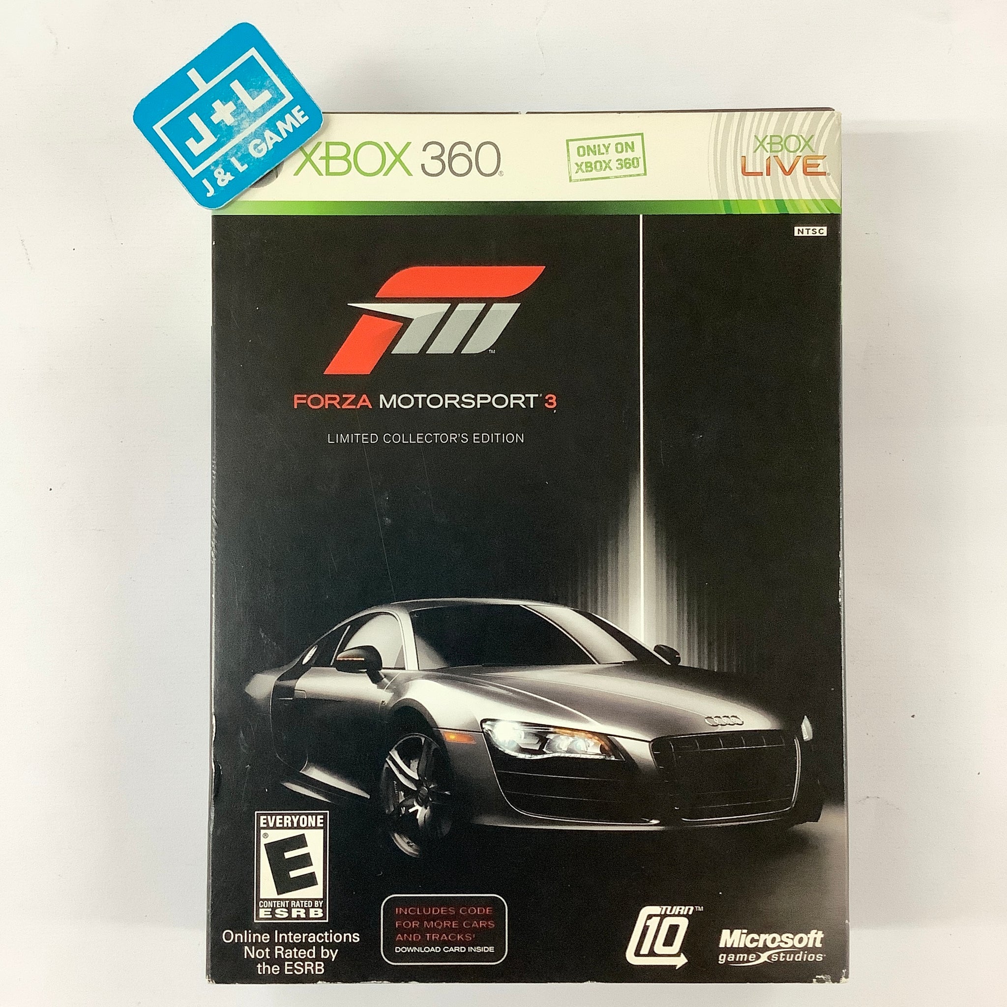 Forza Motorsport 3 (Limited Collector's Edition) - Xbox 360 [Pre-Owned] Video Games Microsoft Game Studios   