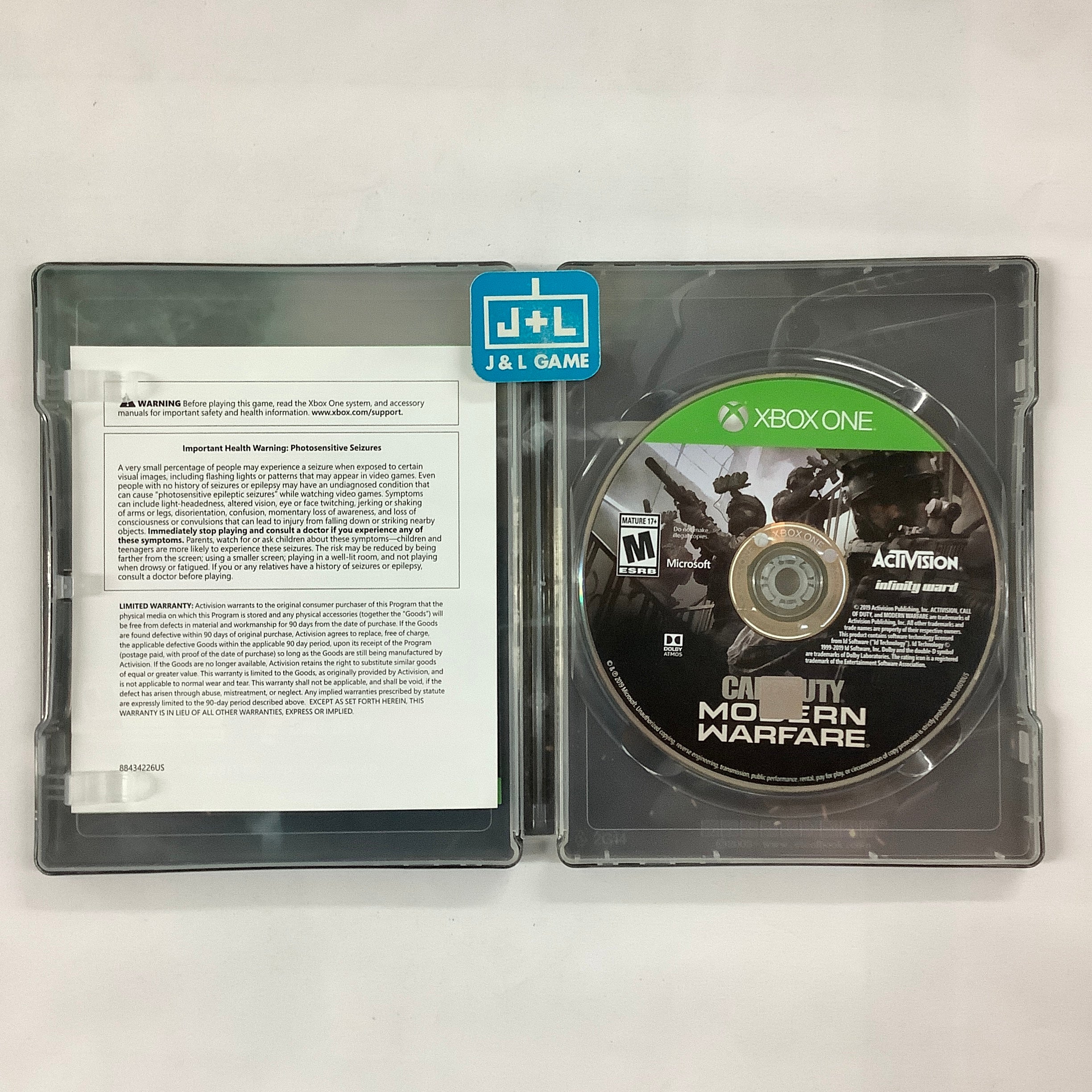 Call of Duty: Modern Warfare (Dark Edition) - (XB1) Xbox One [Pre-Owned] Video Games ACTIVISION   