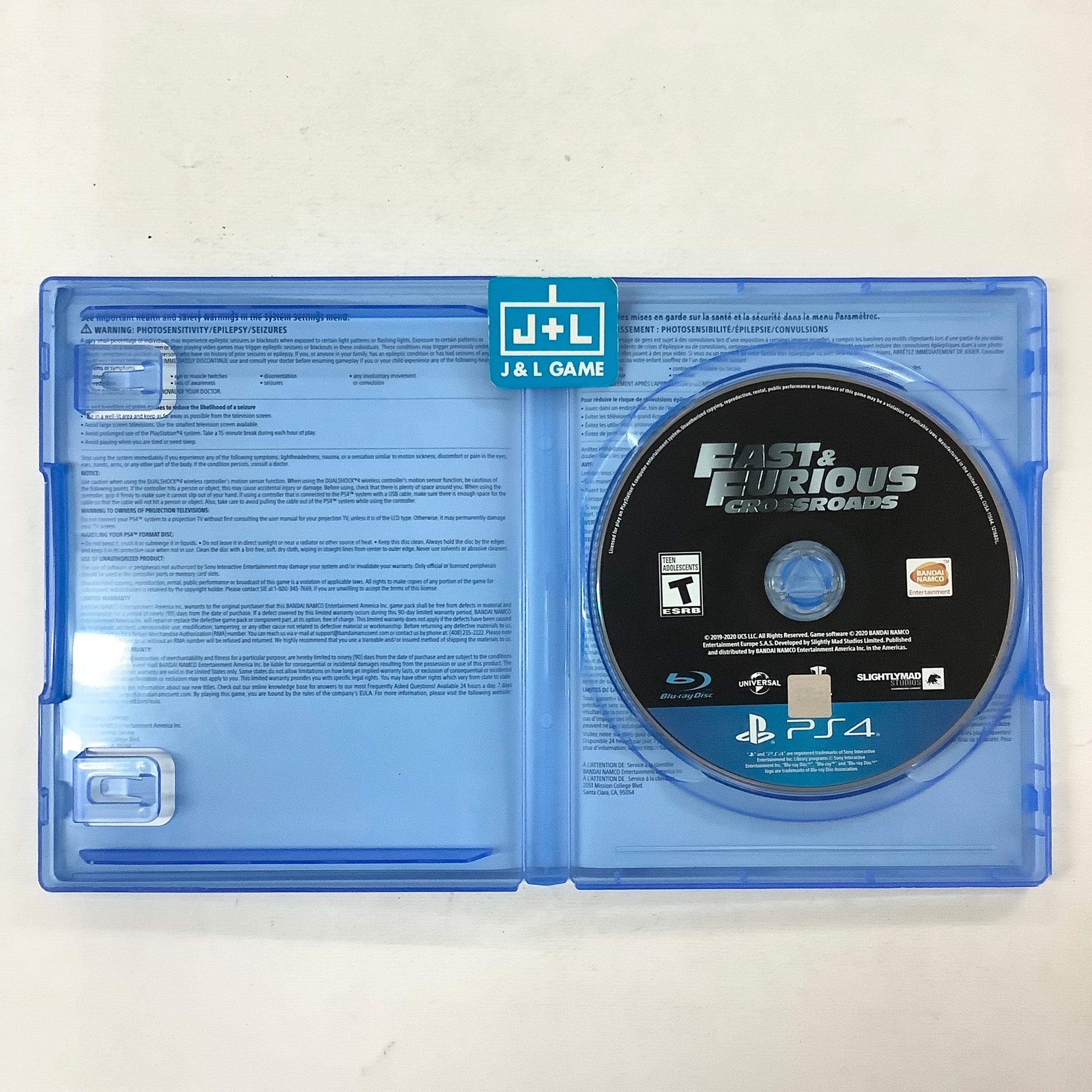Fast & Furious Crossroads - (PS4) PlayStation 4 [Pre-Owned] Video Games BANDAI NAMCO Entertainment   