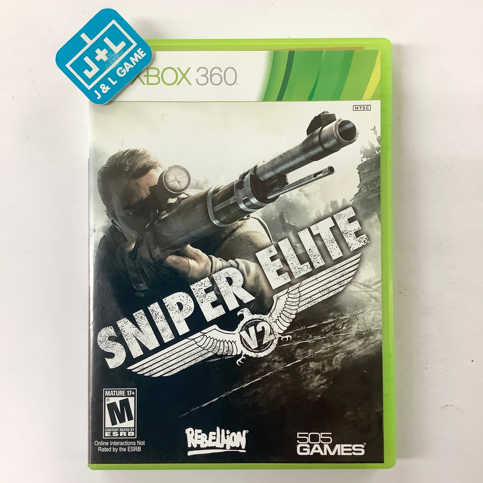 Sniper Elite V2 - Xbox 360 [Pre-Owned] Video Games 505 Games   
