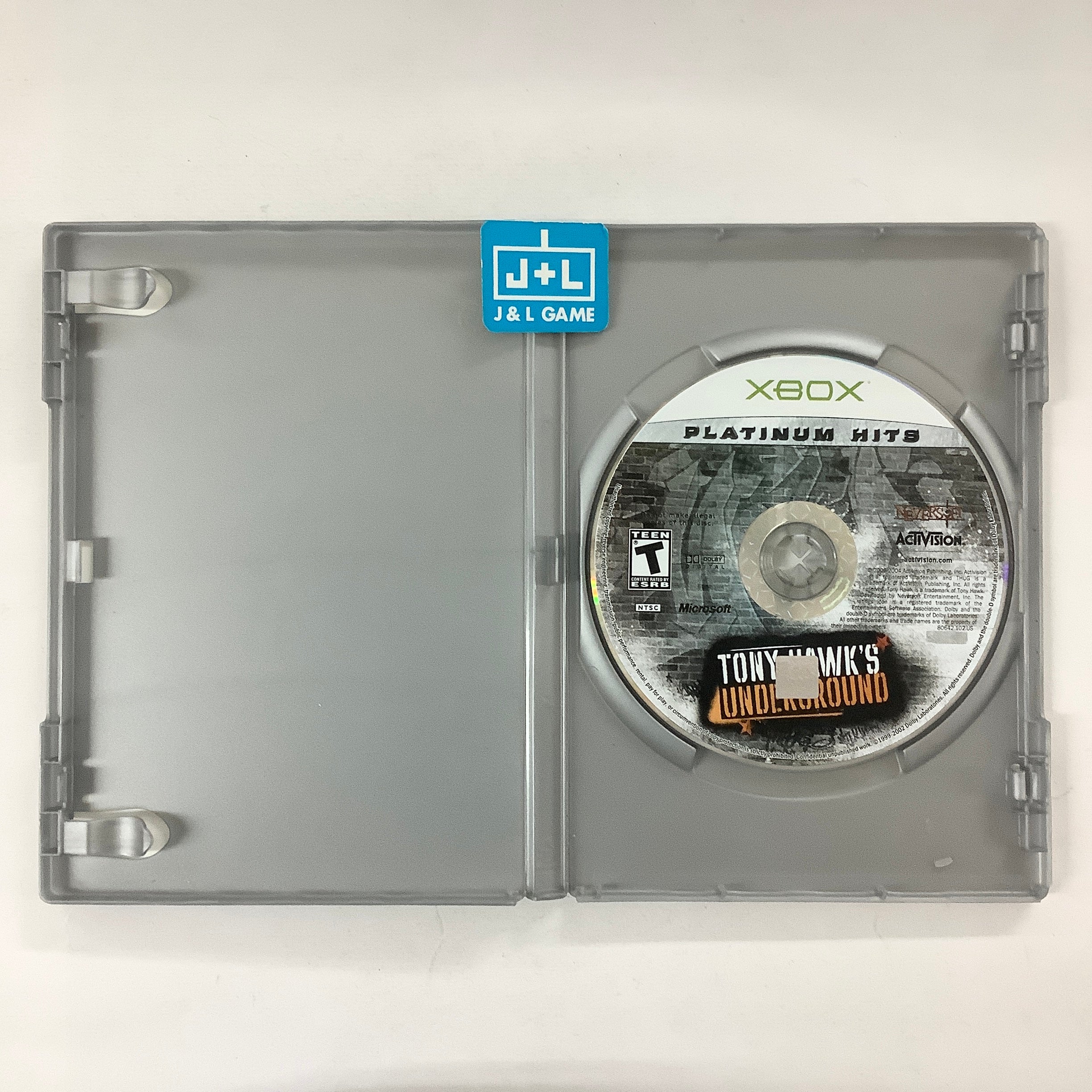 Tony Hawk's Underground (Best of Platinum Hits) - (XB) Xbox [Pre-Owned] Video Games Activision   
