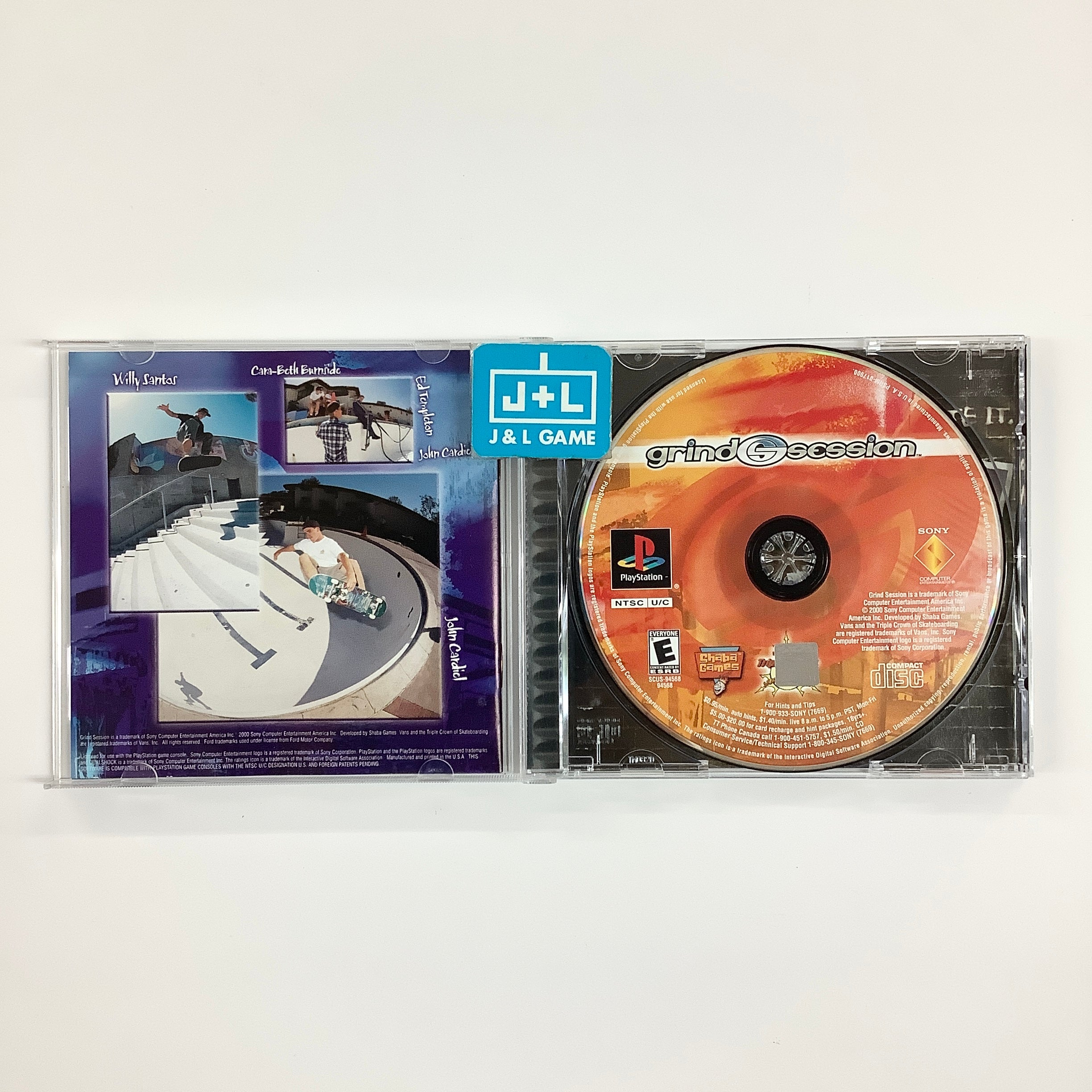 Grind Session - (PS1) PlayStation 1 [Pre-Owned] | J&L Game