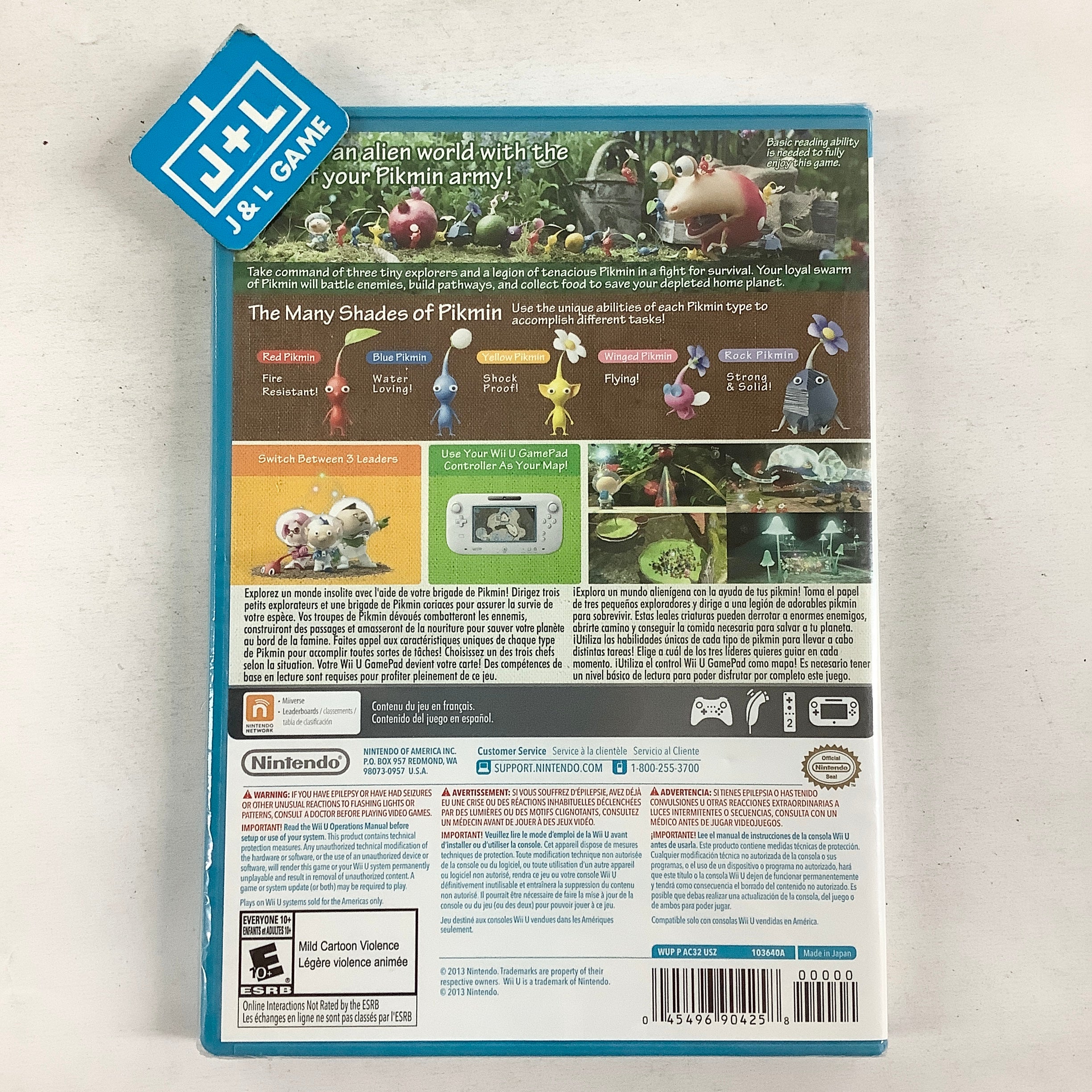 Pikmin 3 (Nintendo Selects) - Nintendo Wii U Video Games Nintendo