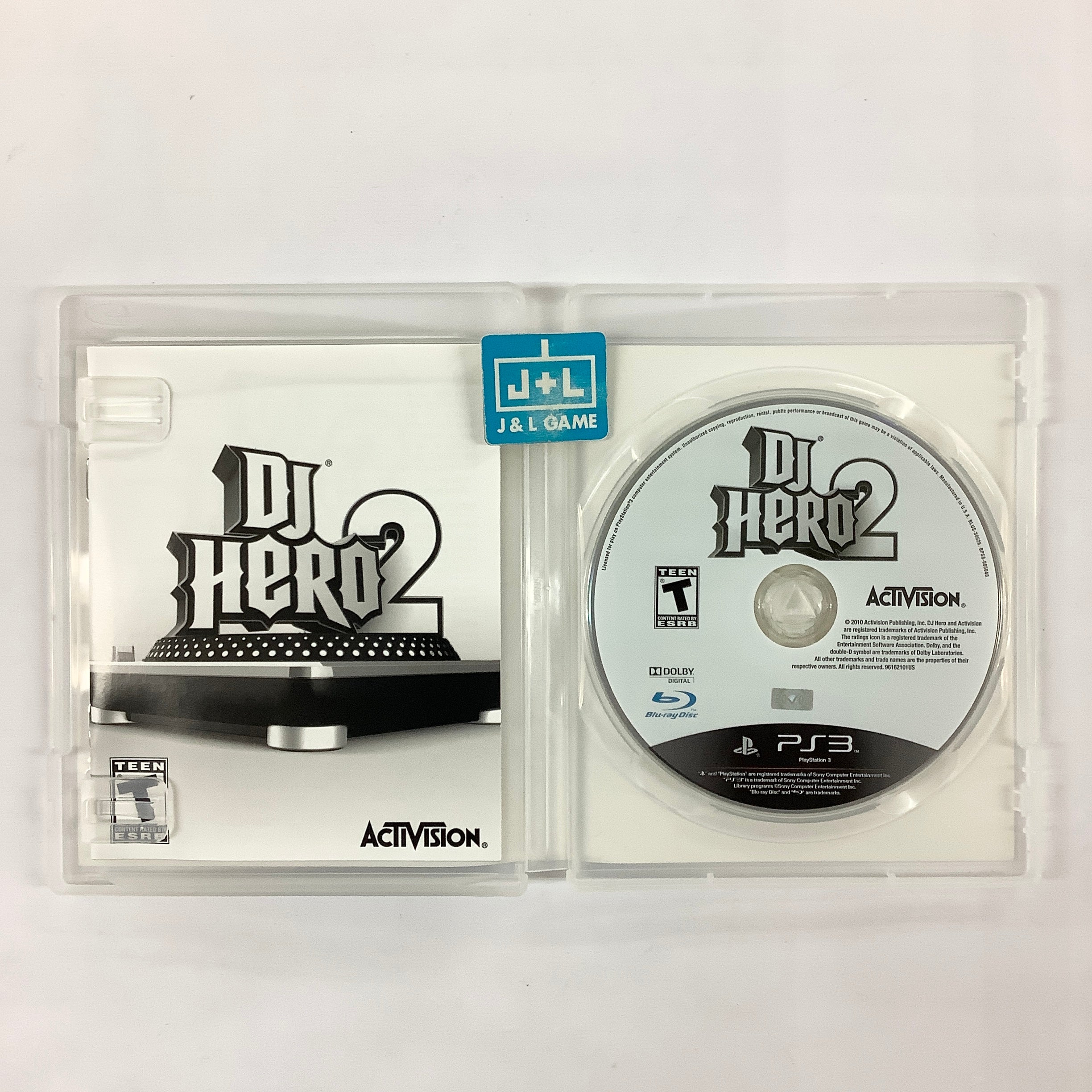 DJ Hero 2 (Game Only) - (PS3) PlayStation 3 [Pre-Owned] Video Games Activision   