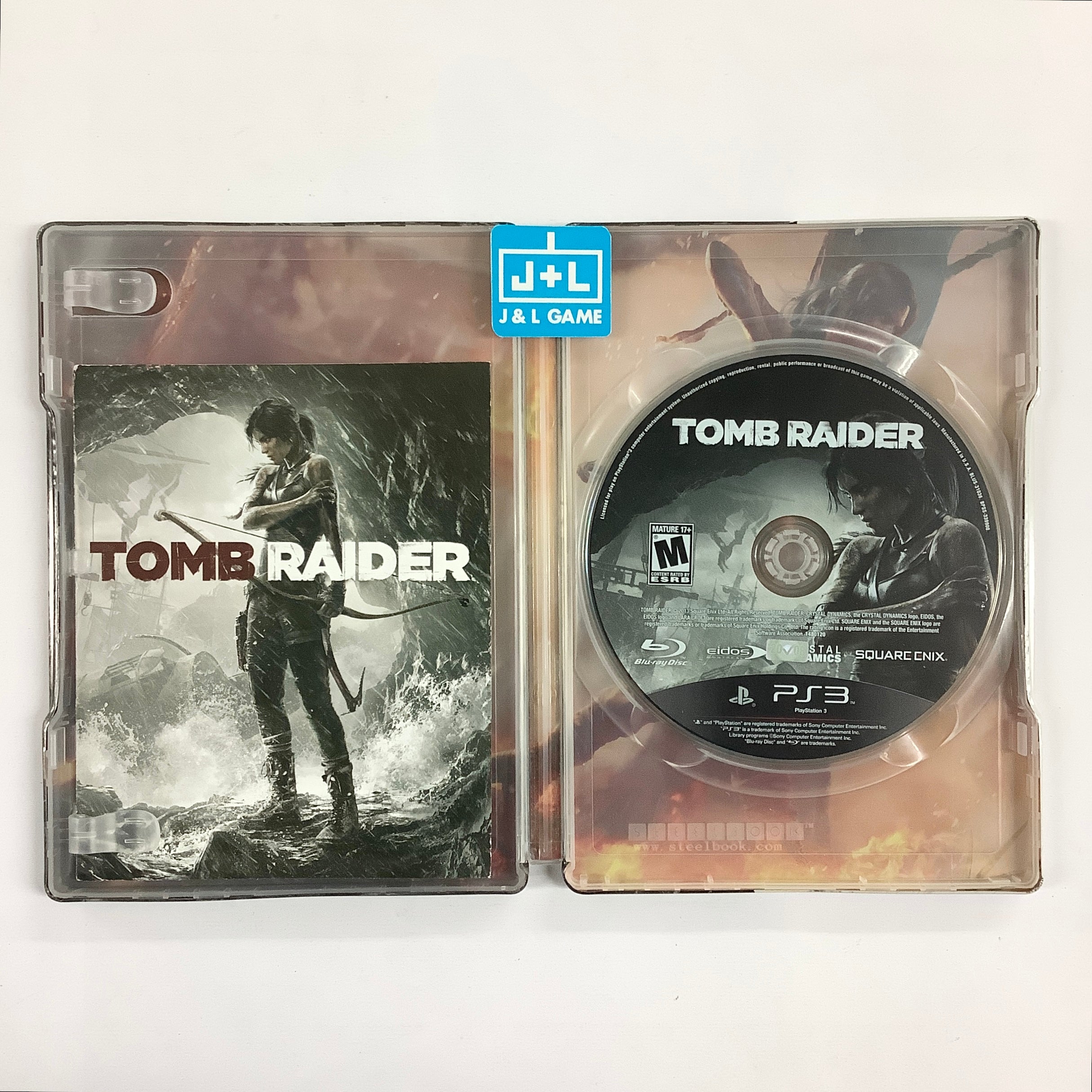 Tomb Raider (Steelbook Edition) - (PS3) PlayStation 3 [Pre-Owned