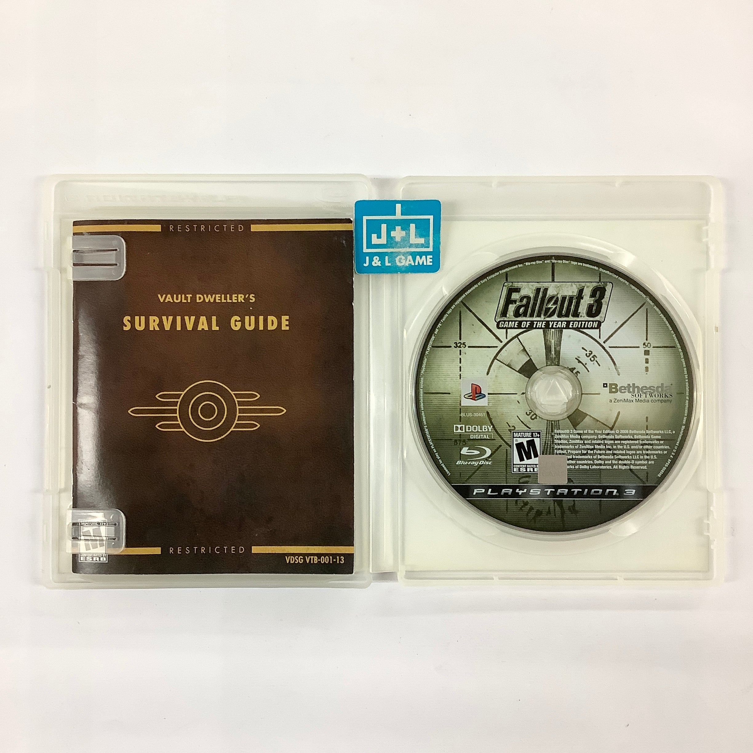 Fallout 3: Game of the Year Edition - (PS3) PlayStation 3